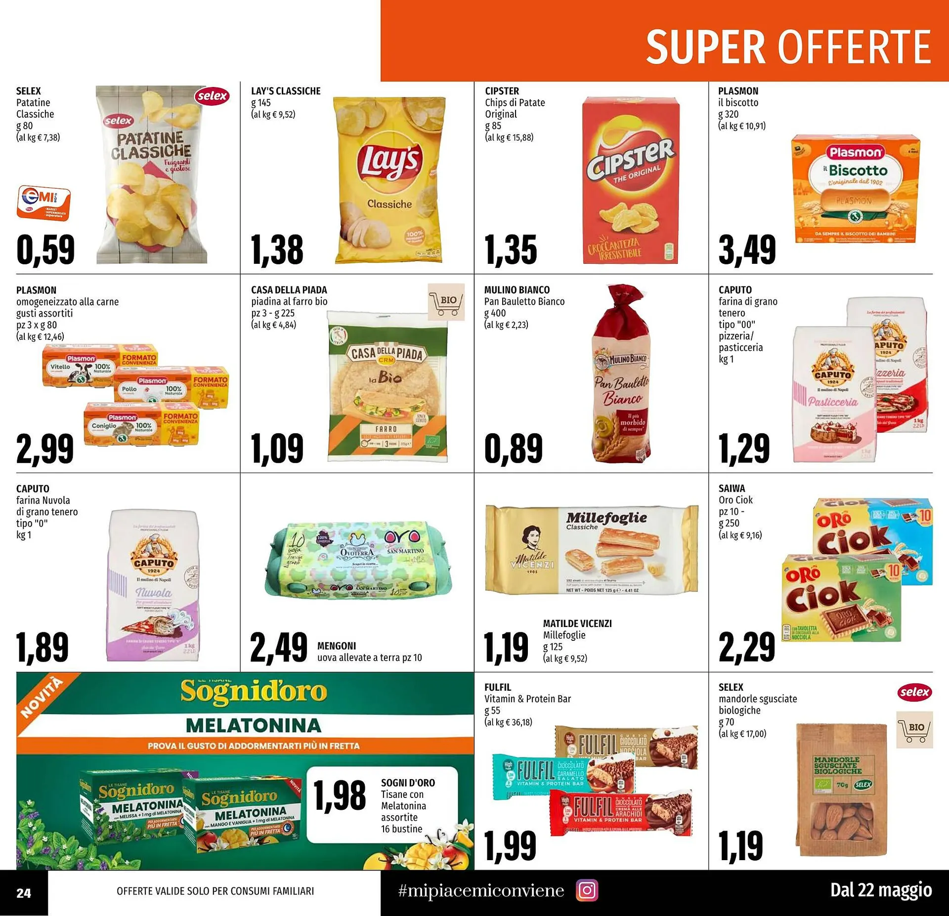 Volantino Emi Supermercati da 22 maggio a 4 giugno di 2025 - Pagina del volantino 24