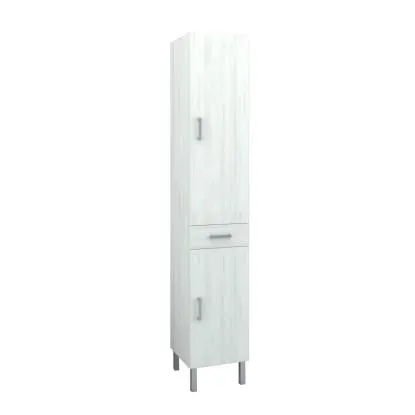 Mobile bagno colonna a terra 32x178x33 cm bianco larice