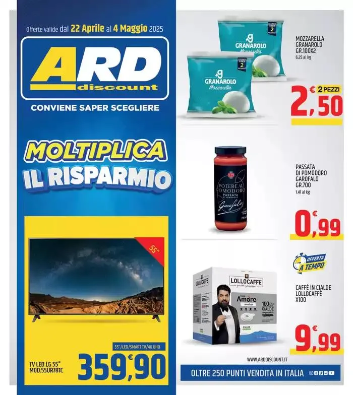 Moltiplica il risparmio da 22 aprile a 4 maggio di 2025 - Pagina del volantino 1