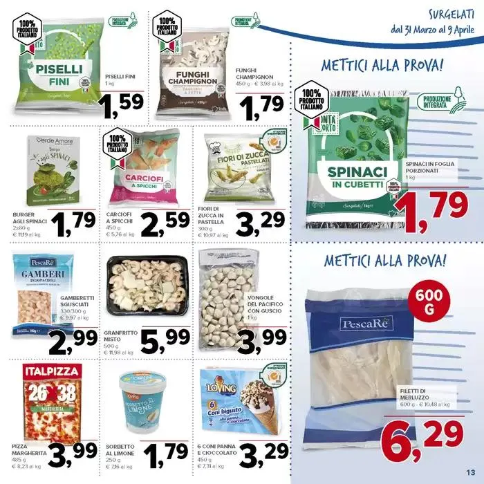 Aspettando pasqua da 31 marzo a 9 aprile di 2025 - Pagina del volantino 13