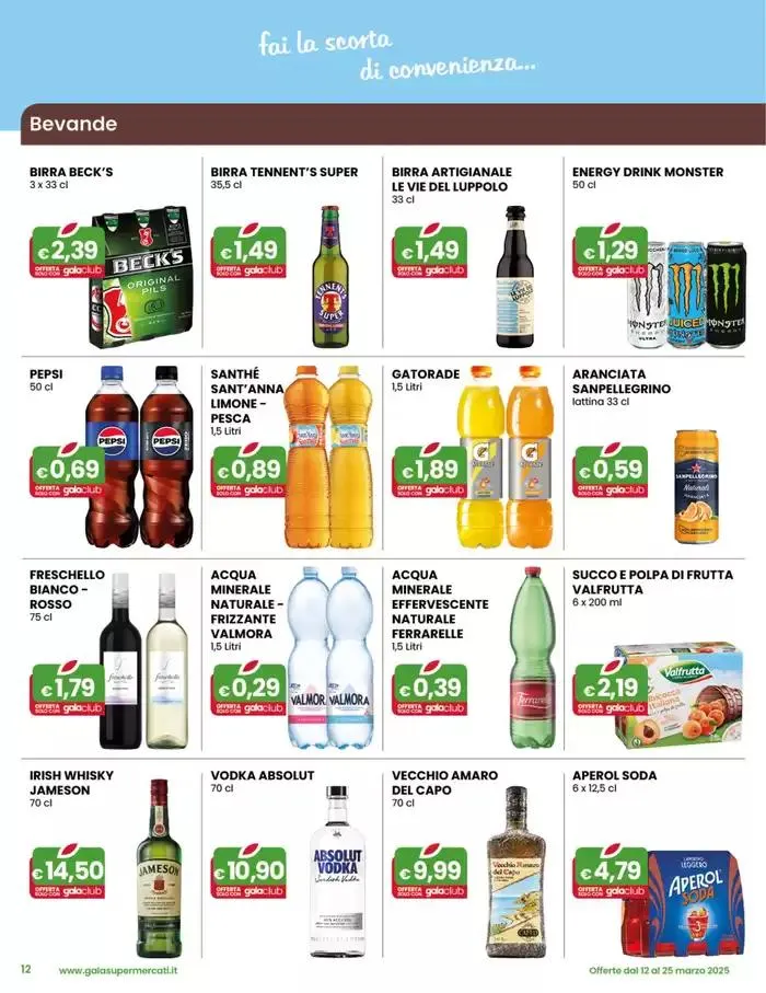 Offerte di Primavera da 12 marzo a 25 marzo di 2025 - Pagina del volantino 12