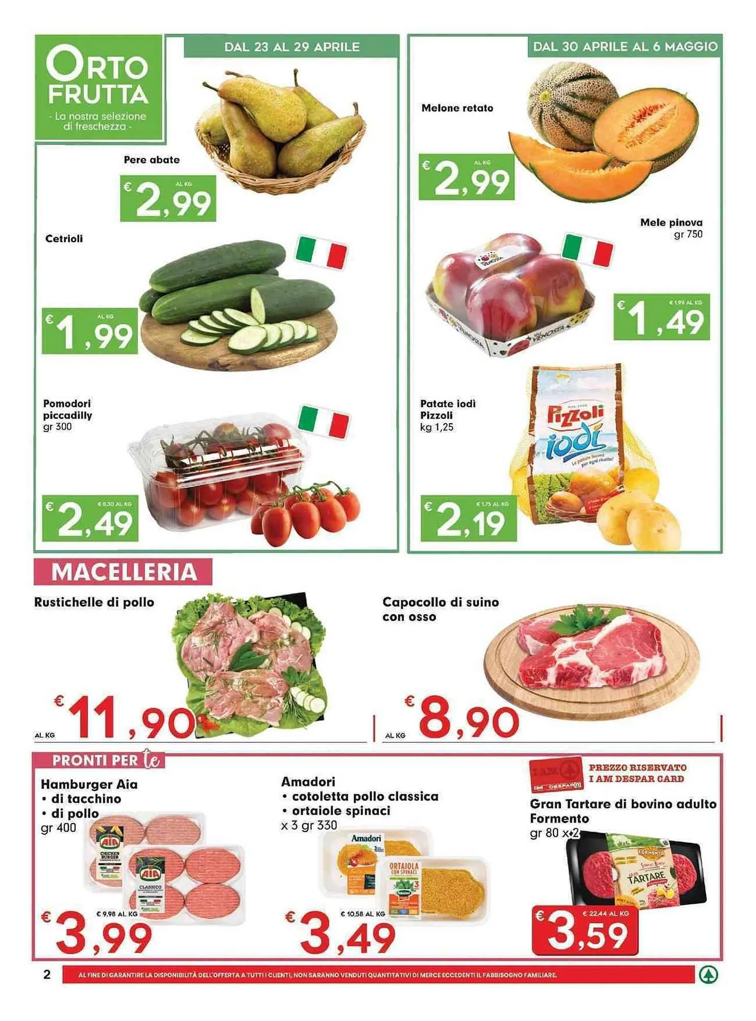 Volantino DeSpar Express da 23 aprile a 6 maggio di 2026 - Pagina del volantino 2