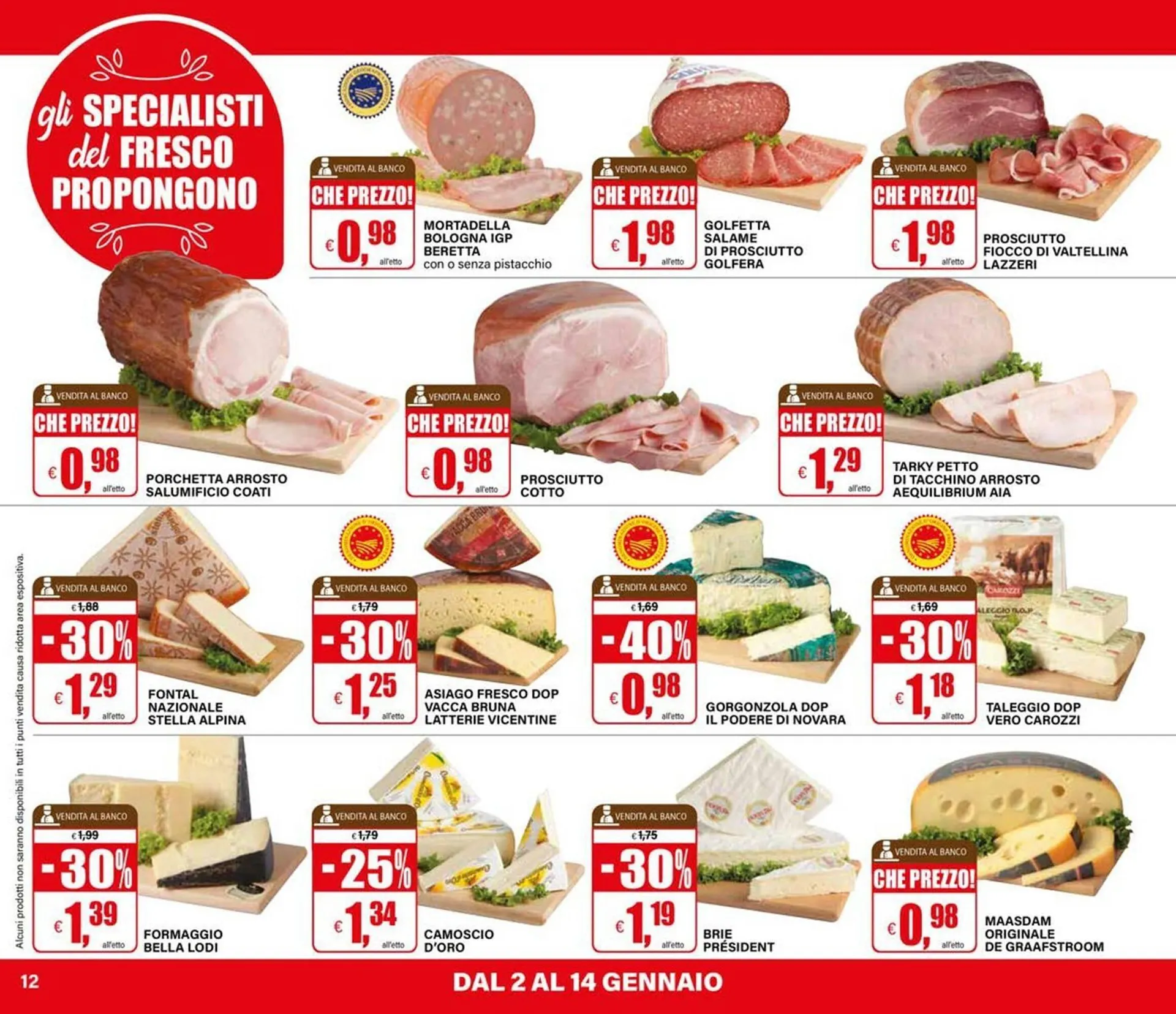 Volantino Il Gigante da 2 gennaio a 14 gennaio di 2026 - Pagina del volantino 12