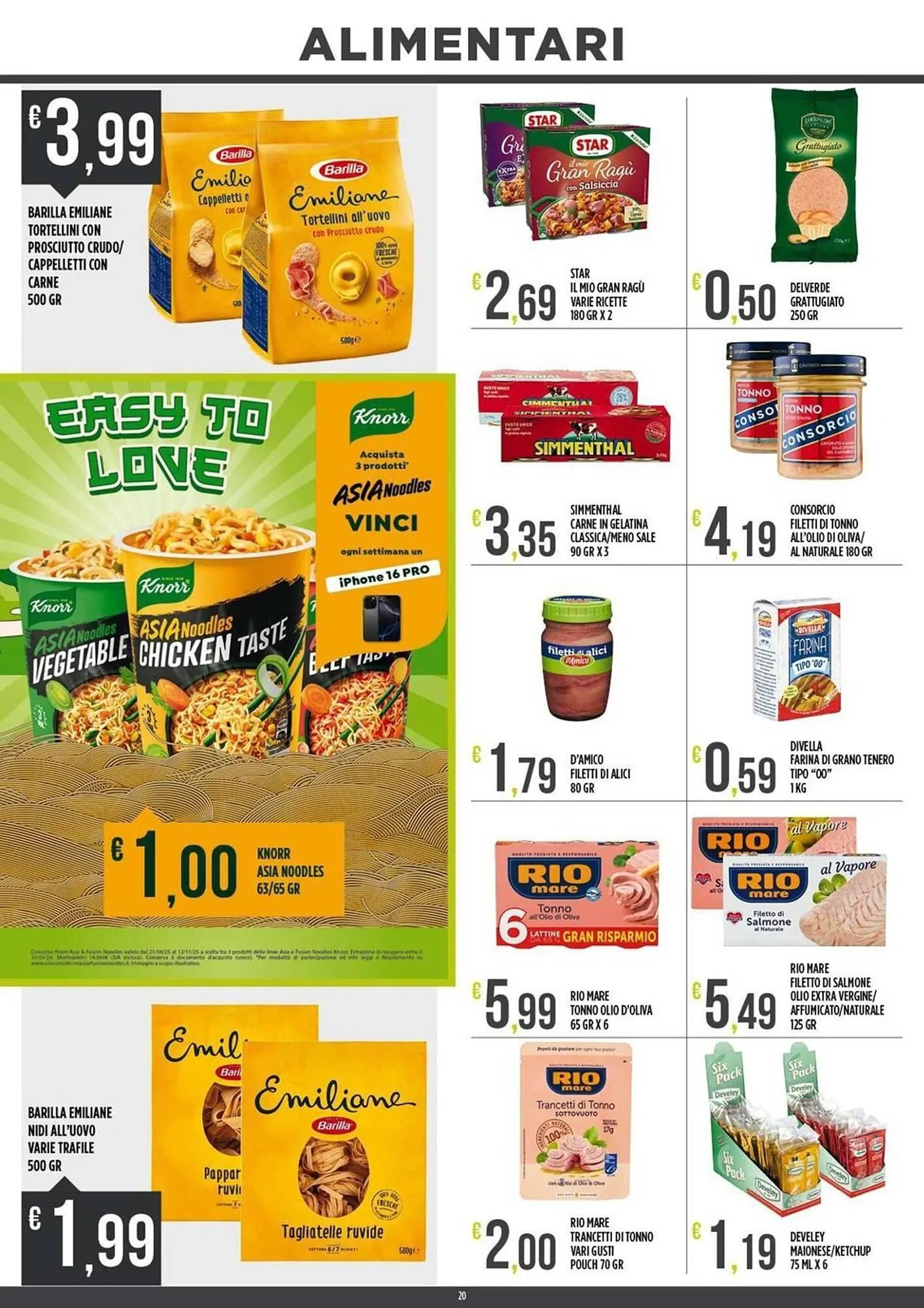 Volantino Supermercato Pollio da 20 ottobre a 2 novembre di 2025 - Pagina del volantino 20