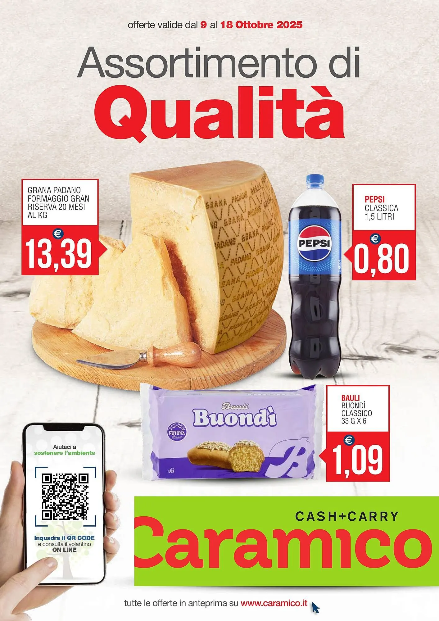 Volantino Caramico da 9 ottobre a 18 ottobre di 2025 - Pagina del volantino 1