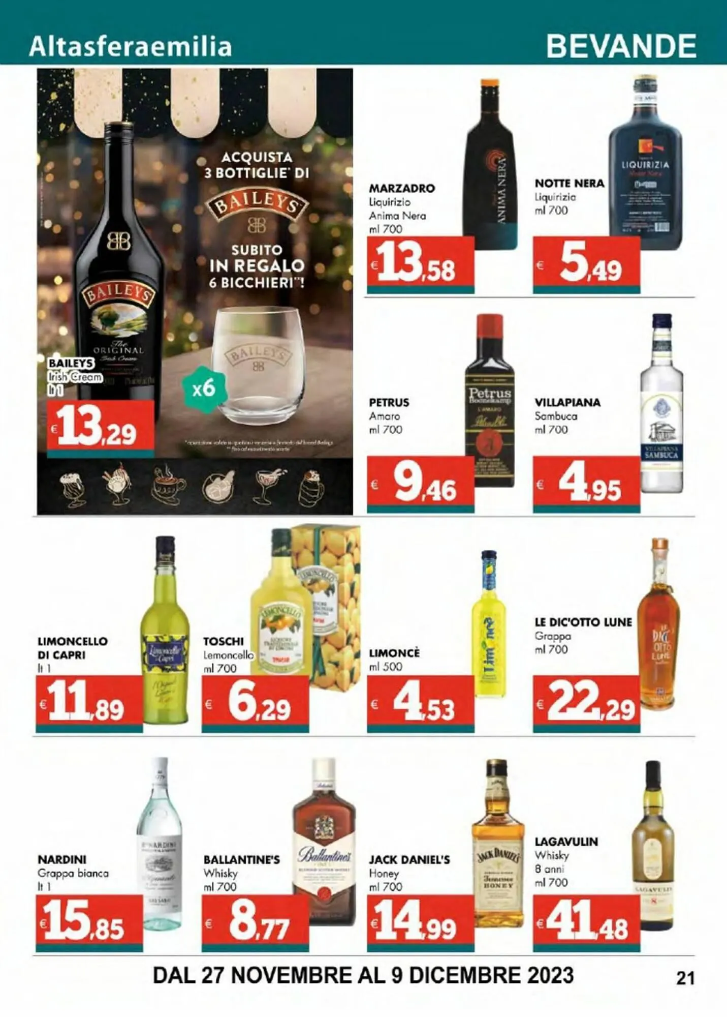 Volantino Altasfera da 27 novembre a 9 dicembre di 2023 - Pagina del volantino 21