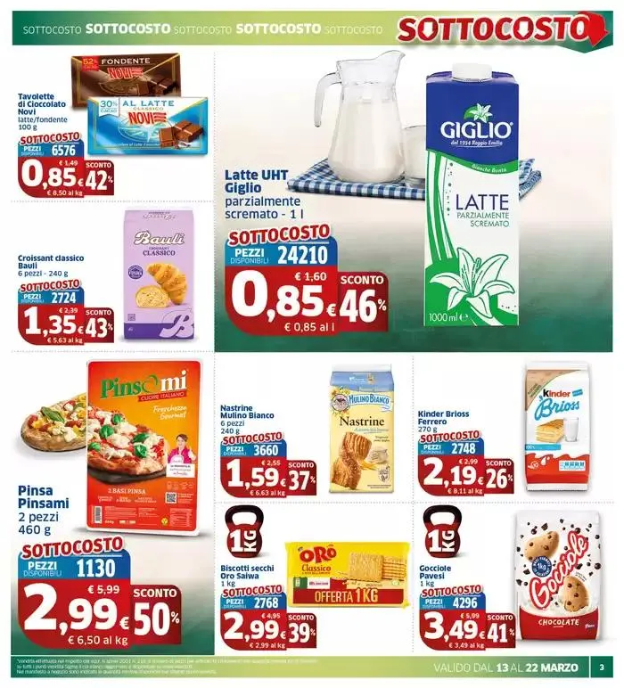 Sottocosto da 13 marzo a 25 marzo di 2025 - Pagina del volantino 3