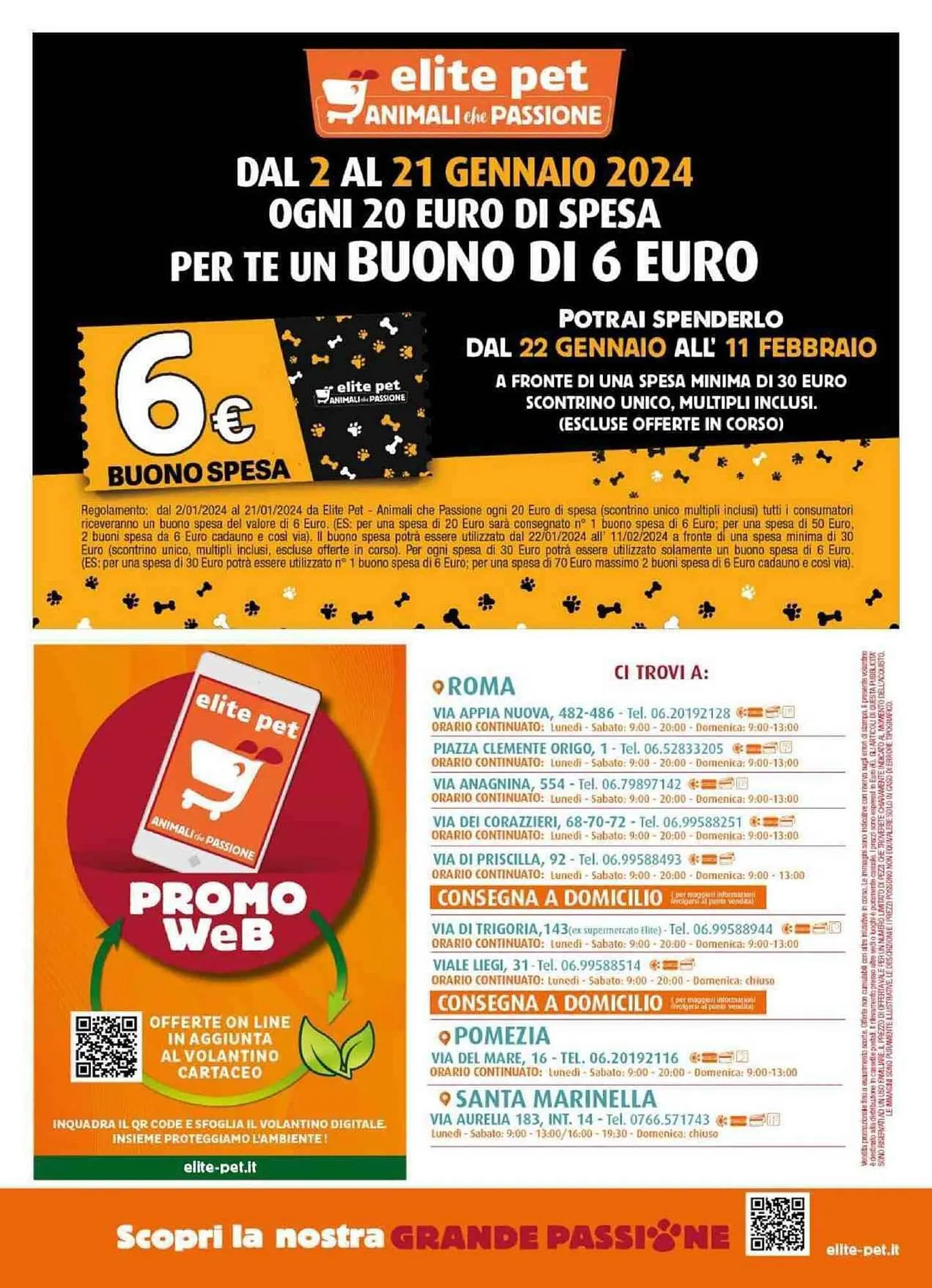 Volantino Elite Pet da 3 gennaio a 21 gennaio di 2024 - Pagina del volantino 16