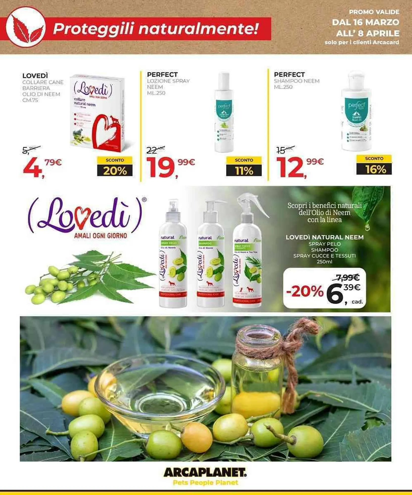Volantino Arcaplanet da 16 marzo a 8 aprile di 2026 - Pagina del volantino 18