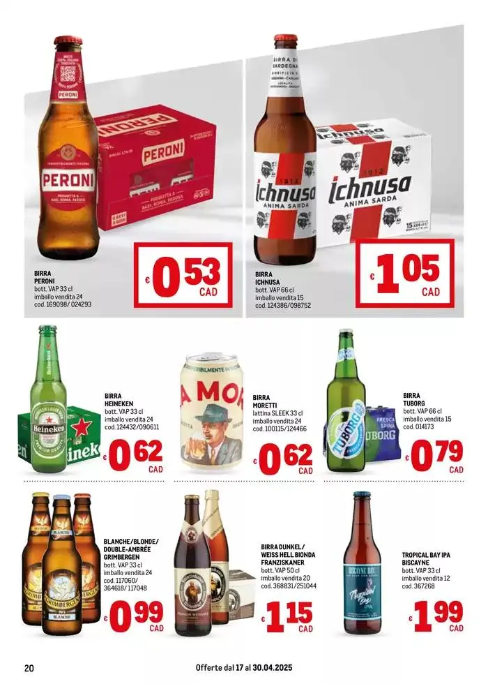 Offerte per Te -Area 6 da 22 aprile a 30 aprile di 2025 - Pagina del volantino 20