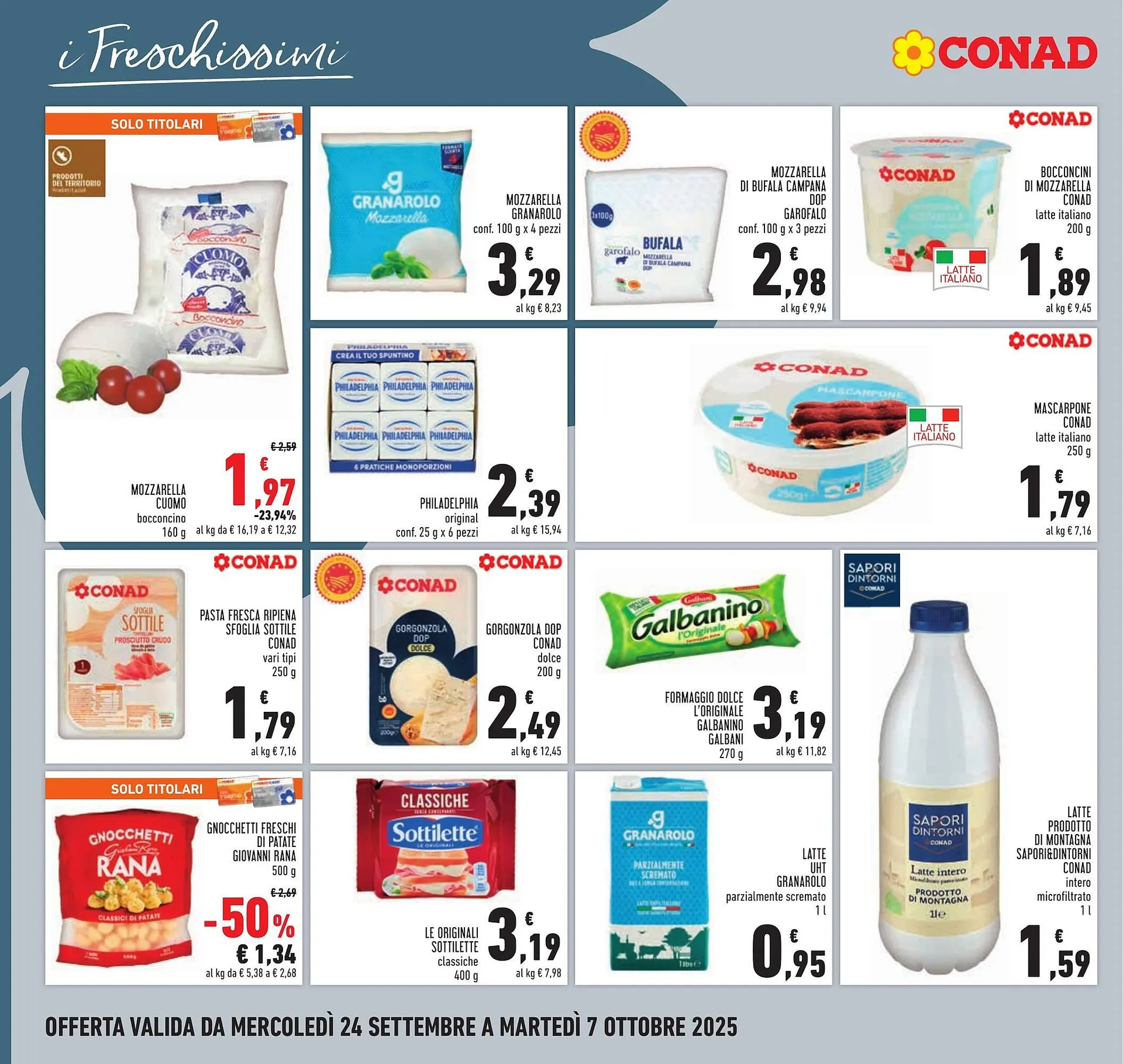 Volantino Conad da 24 settembre a 7 ottobre di 2025 - Pagina del volantino 10