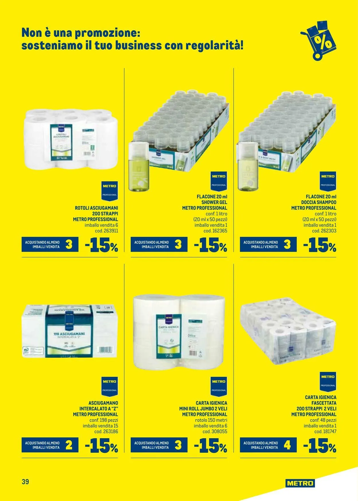 Metro Volantino attuale da 8 ottobre a 22 ottobre di 2025 - Pagina del volantino 39