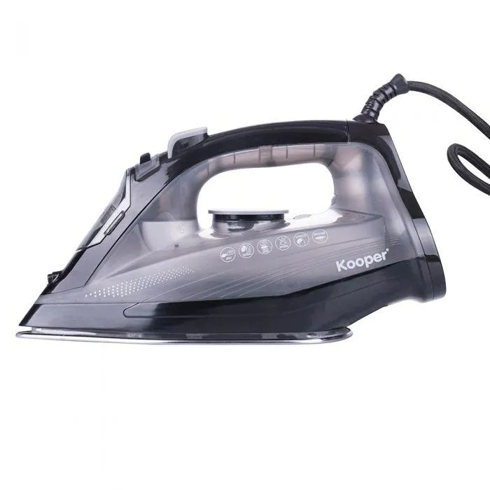 Ferro da stiro a vapore, piastra in acciaio inox 2600W, Electra