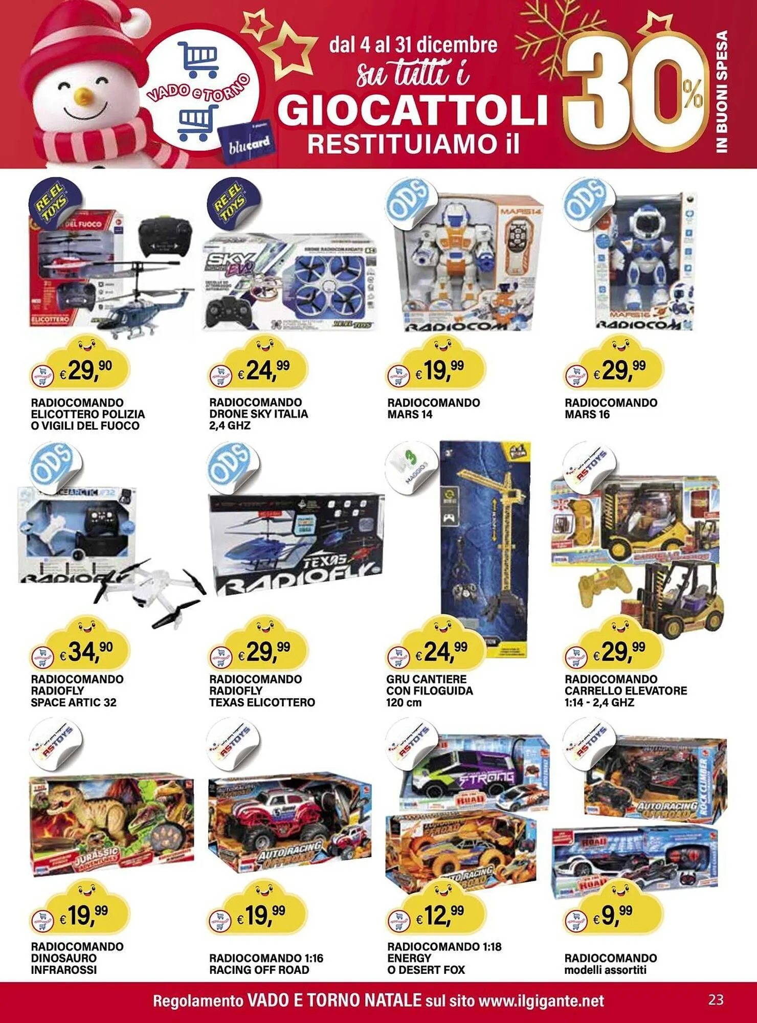 Volantino Il Gigante da 4 dicembre a 31 dicembre di 2025 - Pagina del volantino 23