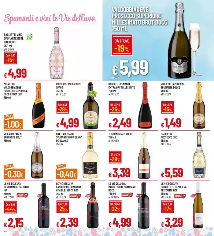 Buona PASQUA da 7 aprile a 21 aprile di 2025 - Pagina del volantino 20