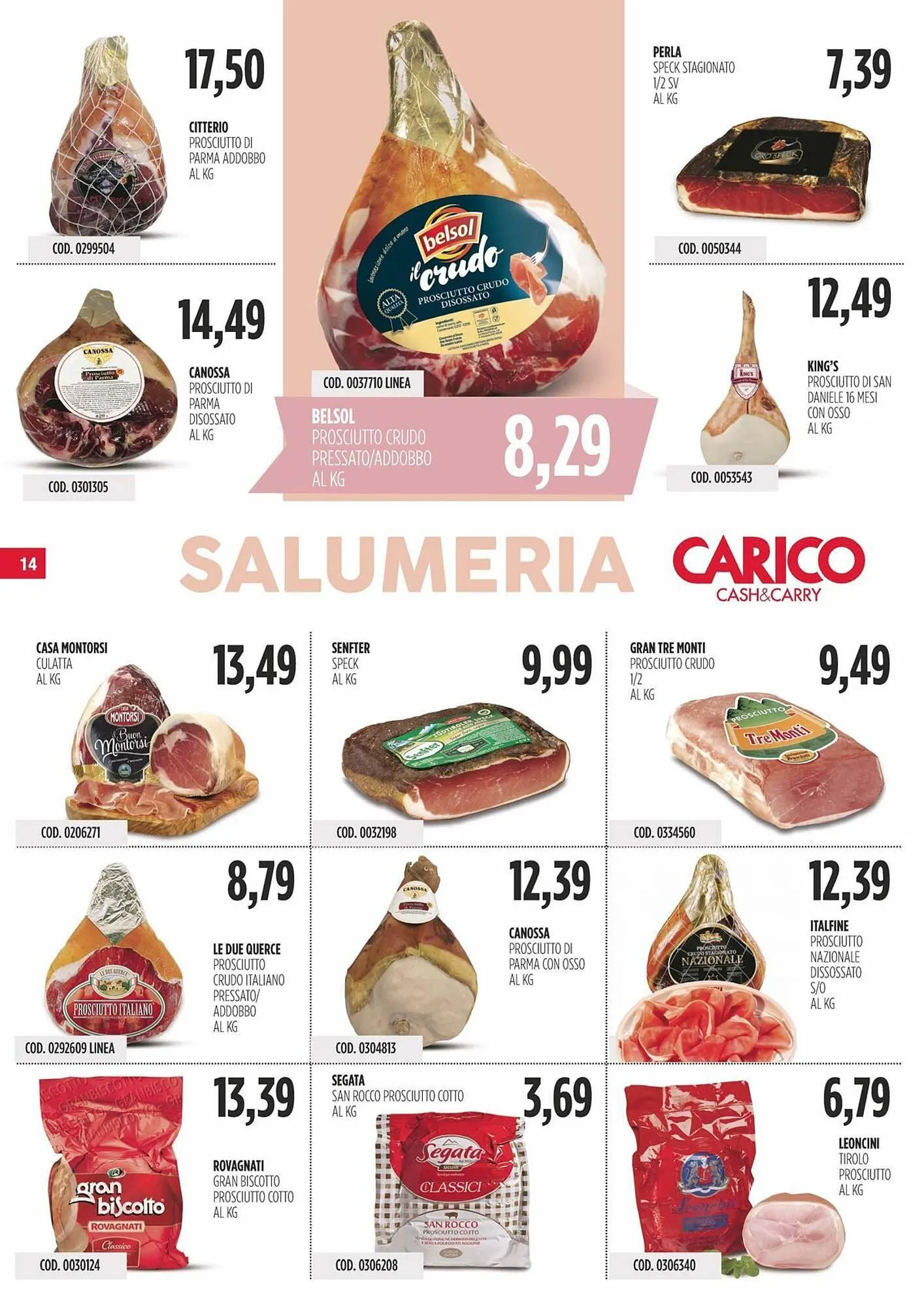 Volantino Carico Cash & Carry da 4 dicembre a 24 dicembre di 2025 - Pagina del volantino 14