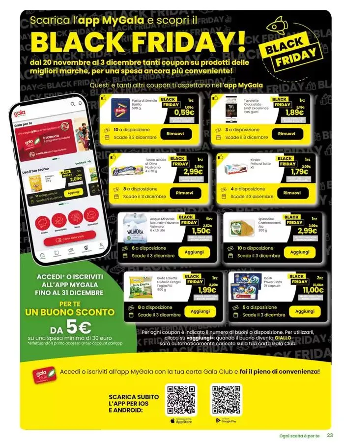 Sottocosto da 20 novembre a 3 dicembre di 2024 - Pagina del volantino 23