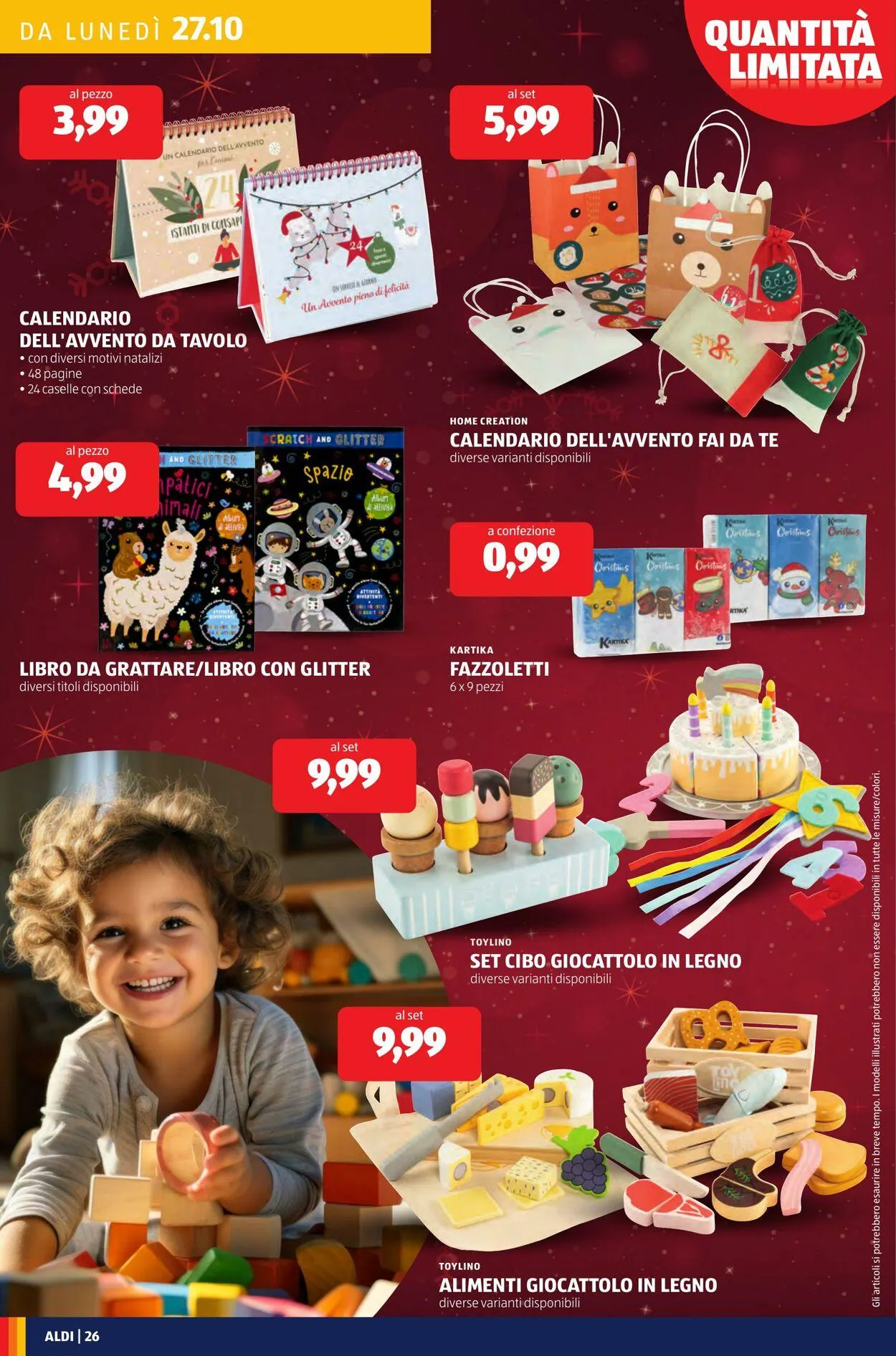 Aldi Volantino attuale da 27 ottobre a 2 novembre di 2025 - Pagina del volantino 26