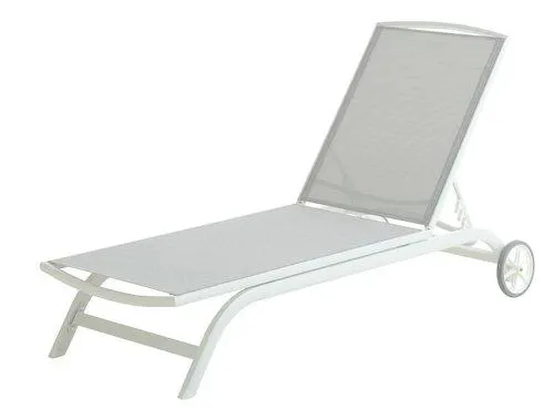 Lettino prendisole HANSTHOLM P76xL200 cm bianco