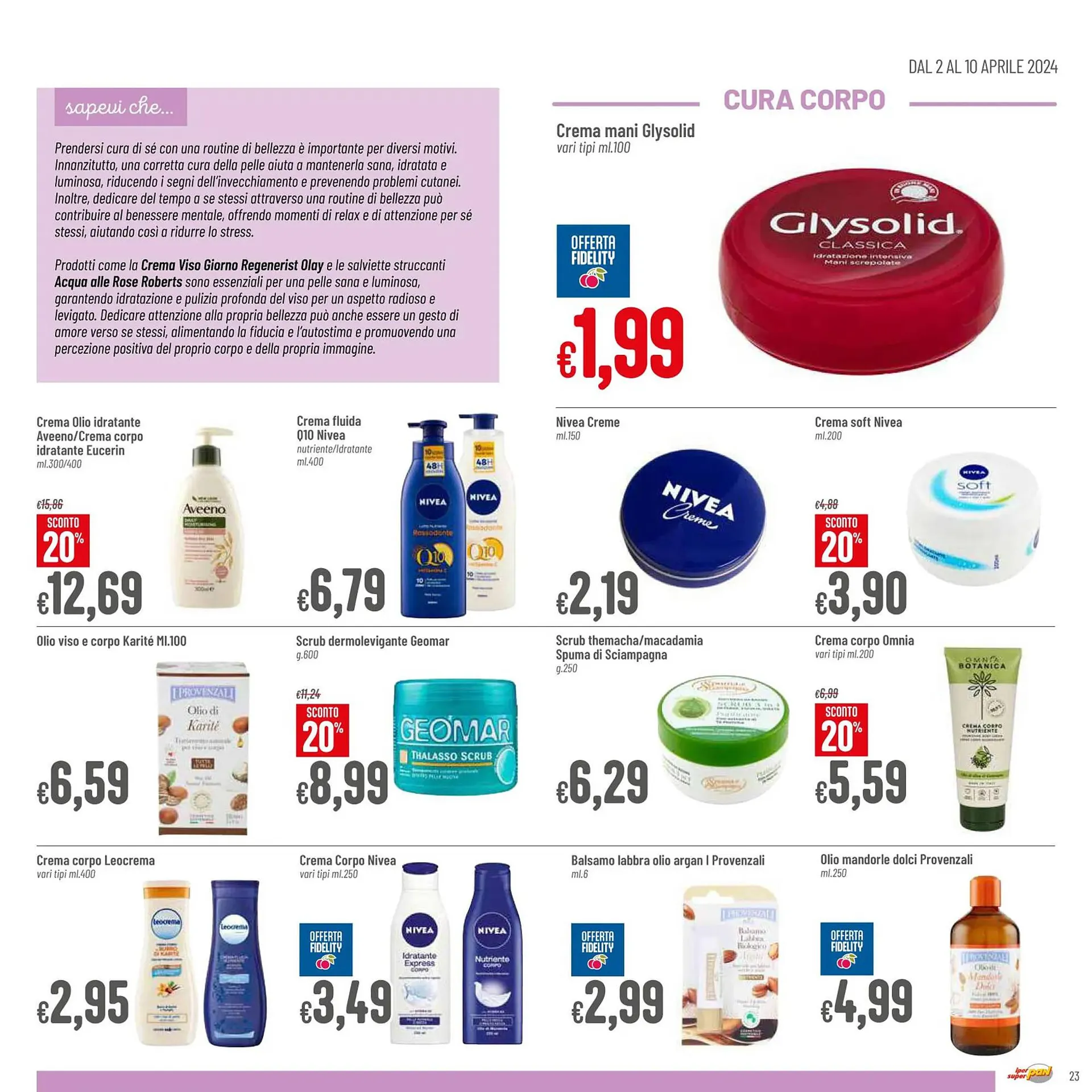 Volantino iper Pan super da 2 aprile a 10 aprile di 2024 - Pagina del volantino 23