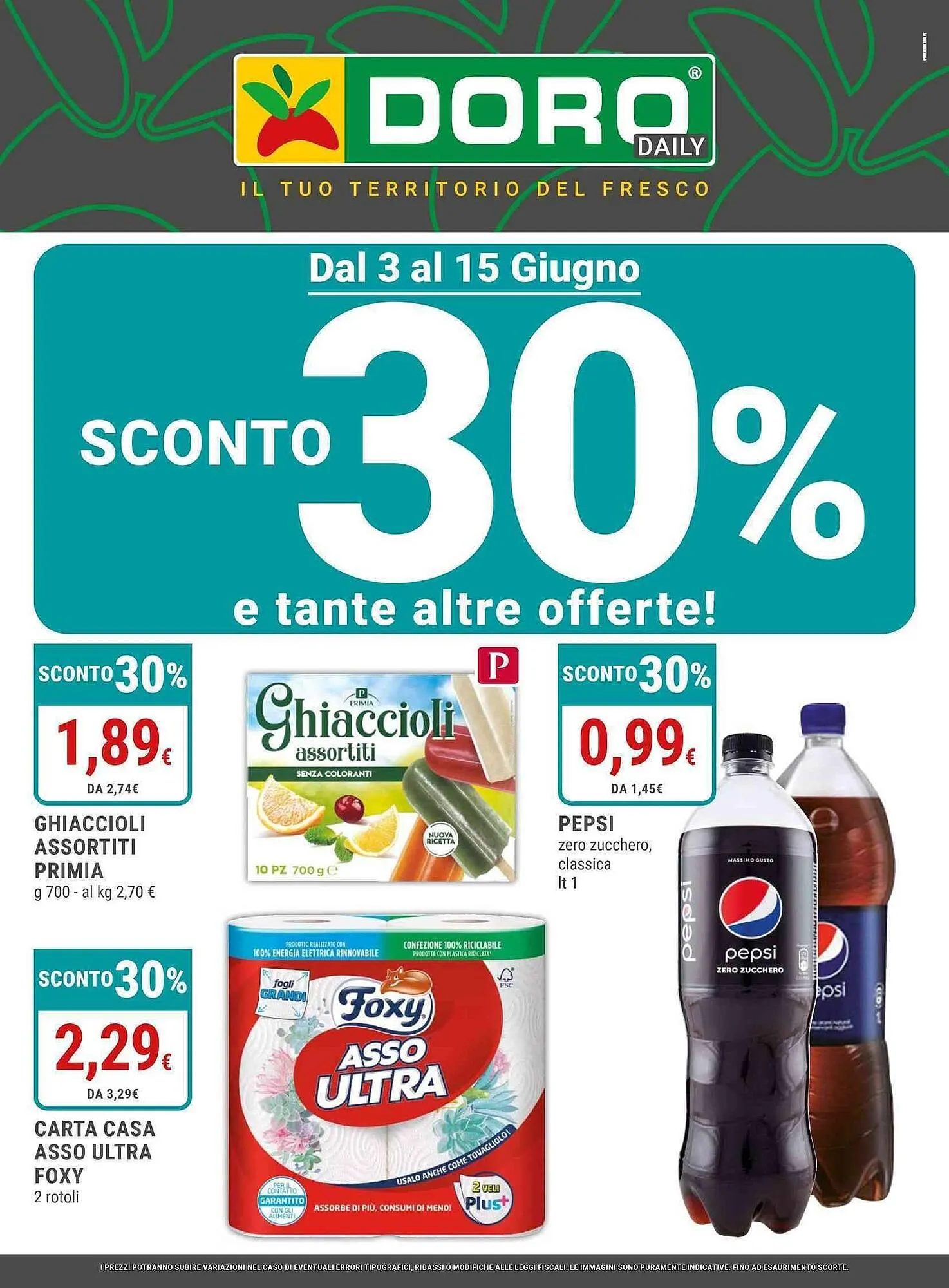Volantino Doro Supermercati - 1