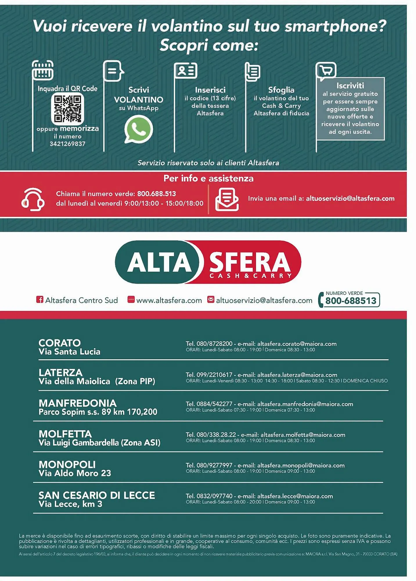 Volantino Altasfera da 24 aprile a 7 maggio di 2024 - Pagina del volantino 12