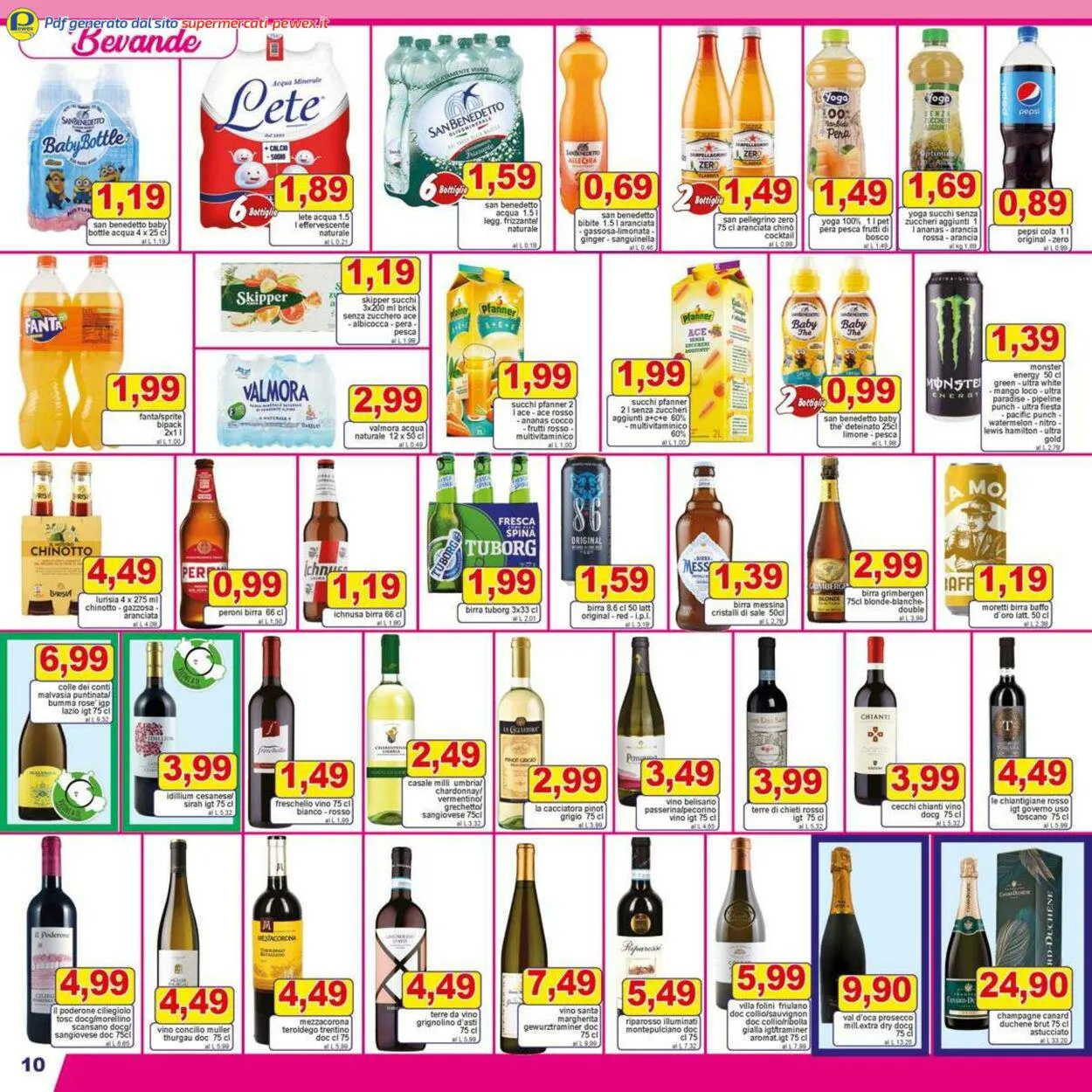 Pewex Volantino attuale da 11 luglio a 25 luglio di 2024 - Pagina del volantino 10