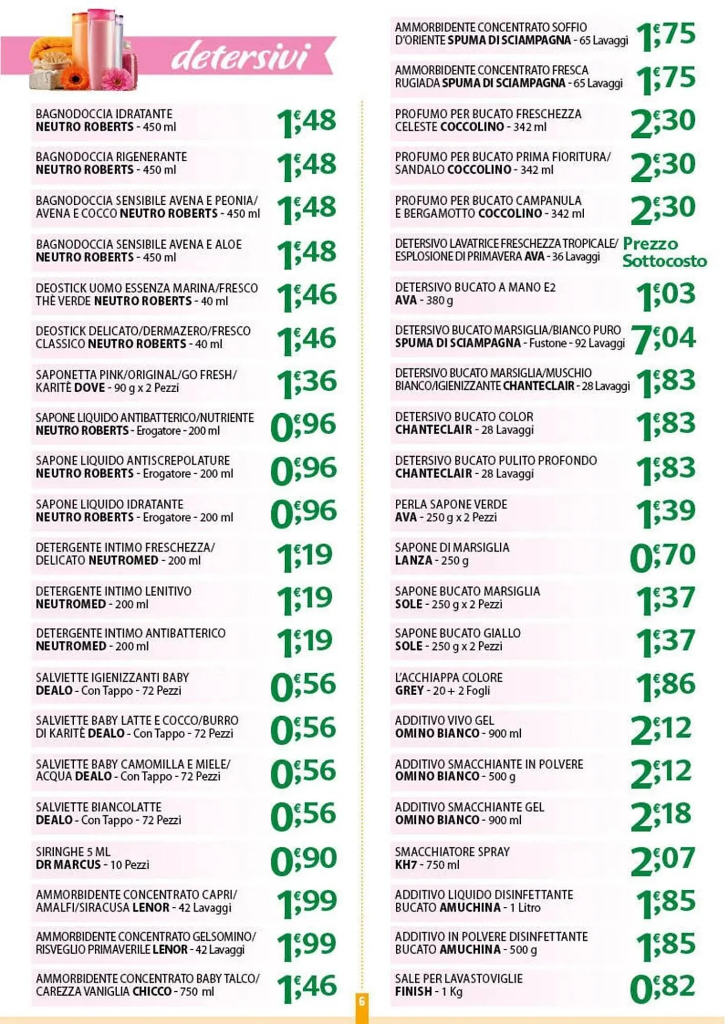 Volantino Gambardella Cash da 9 giugno a 14 giugno di 2025 - Pagina del volantino 6