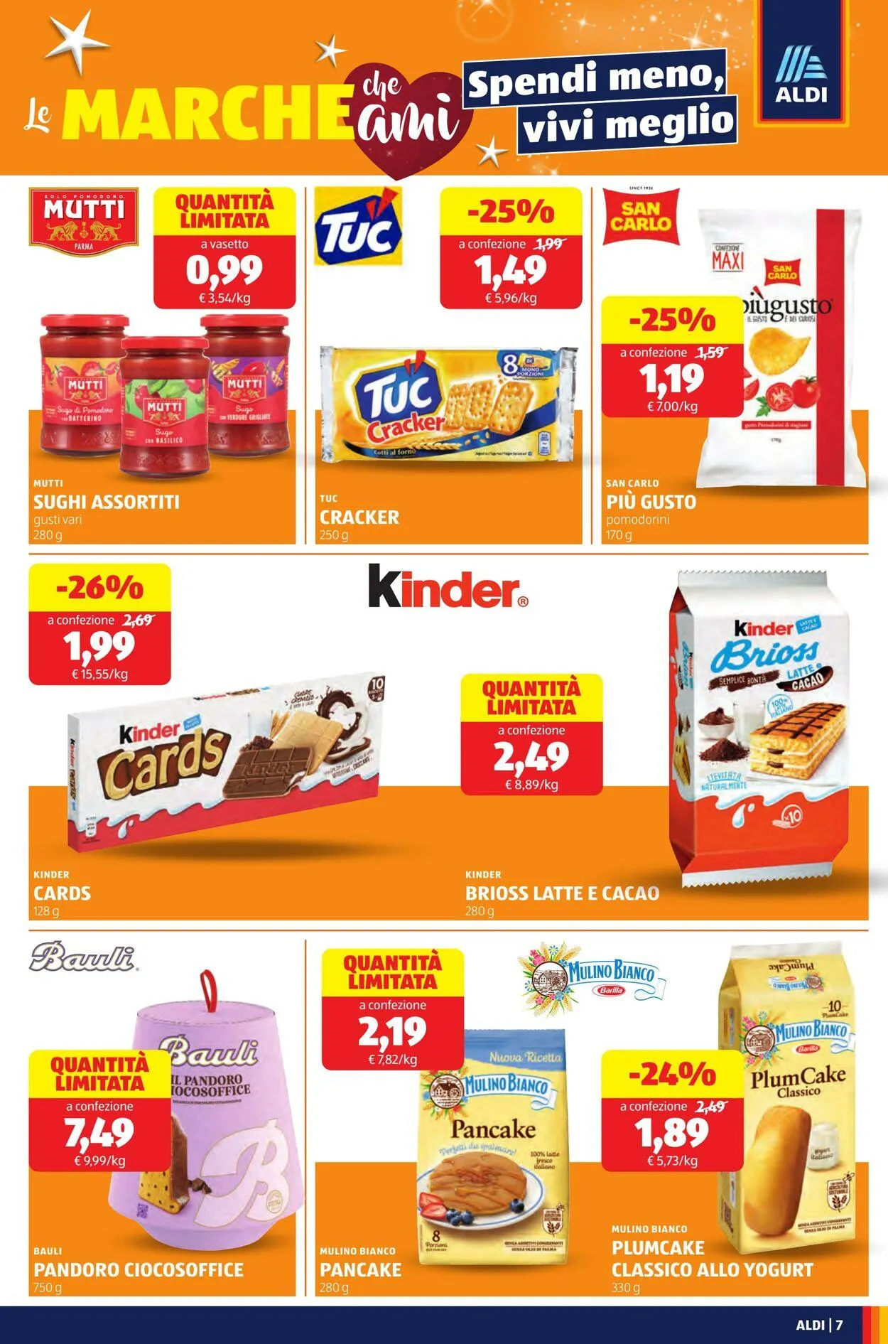 Aldi Volantino attuale da 1 dicembre a 7 dicembre di 2025 - Pagina del volantino 7