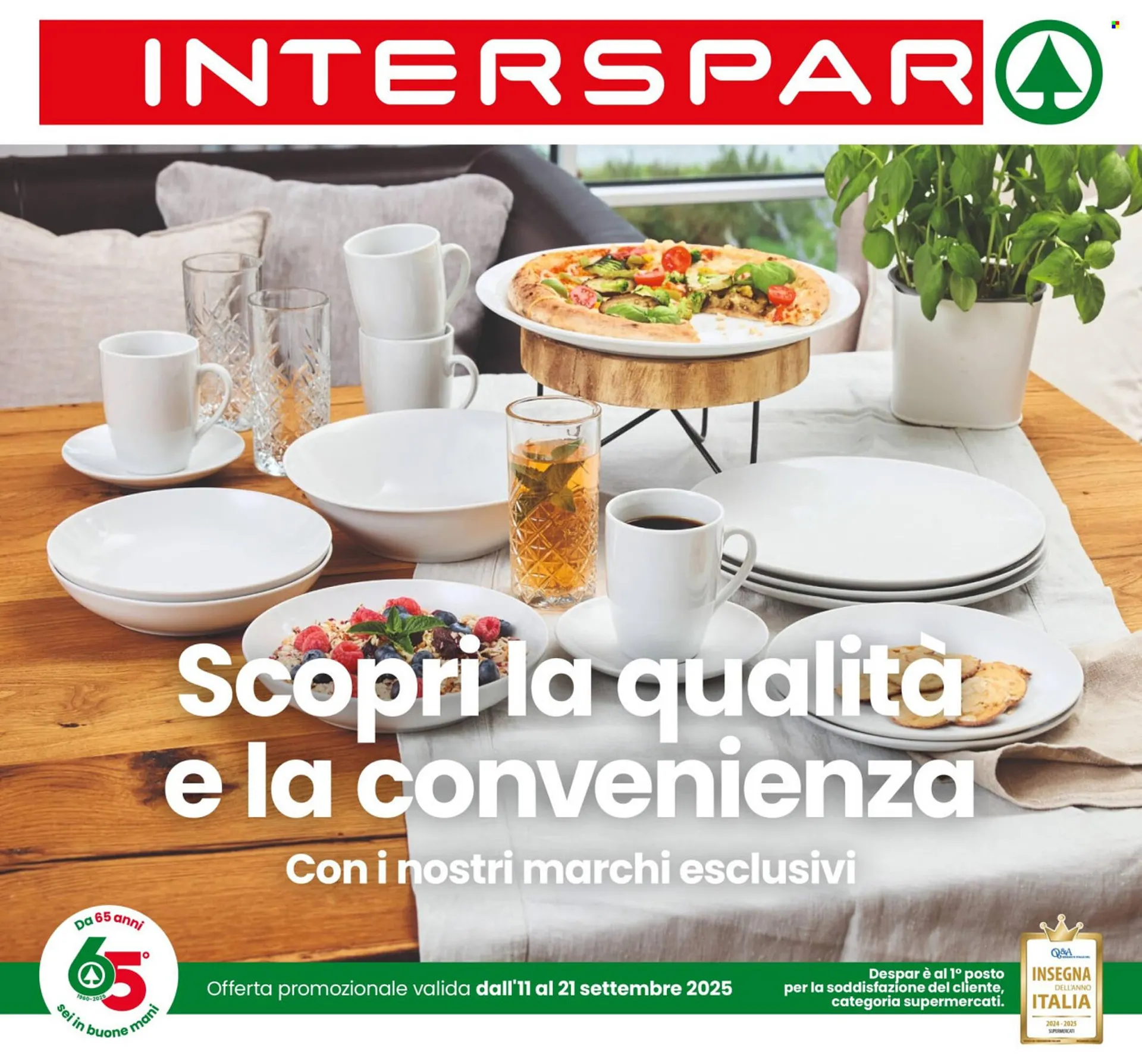 Volantino Interspar da 11 settembre a 21 settembre di 2025 - Pagina del volantino 1