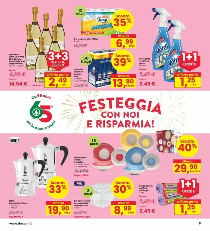 Corrono gli sconti fino al 50% da 8 maggio a 21 maggio di 2025 - Pagina del volantino 5