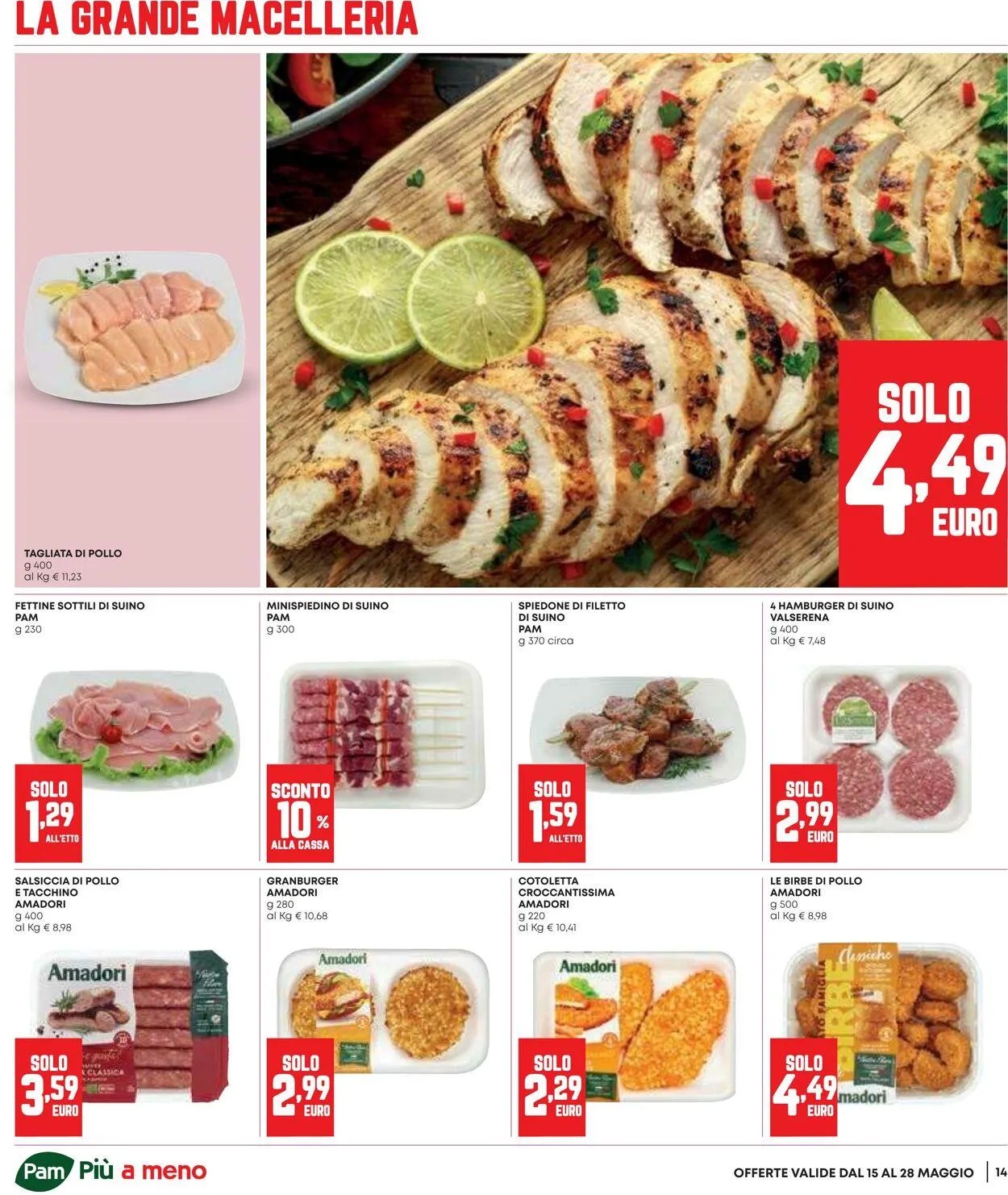 Pam Panorama Volantino attuale da 14 agosto a 28 agosto di 2025 - Pagina del volantino 14