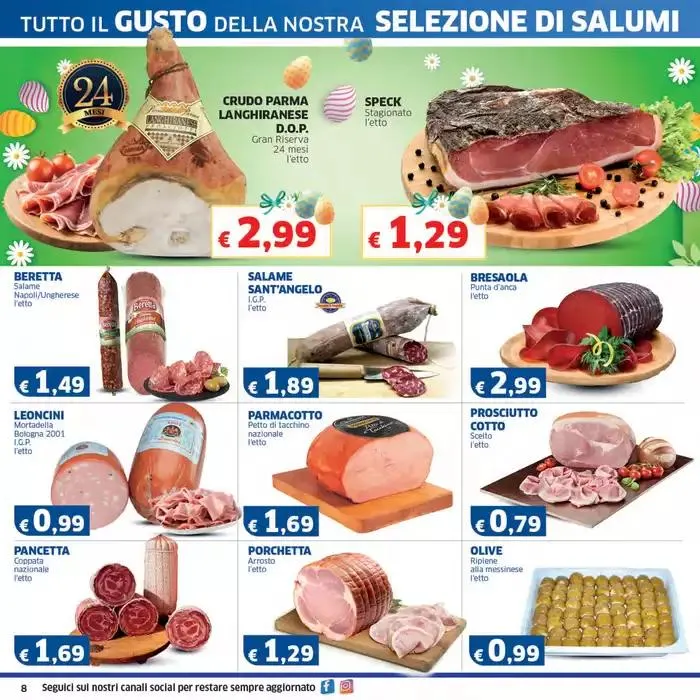 La tua Pasqua da 11 aprile a 23 aprile di 2025 - Pagina del volantino 8