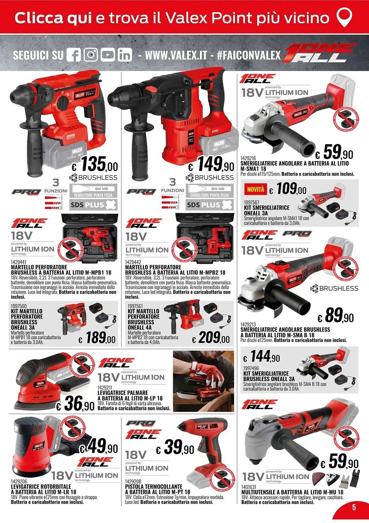 Volantino Valex da 5 marzo a 31 dicembre di 2025 - Pagina del volantino 5