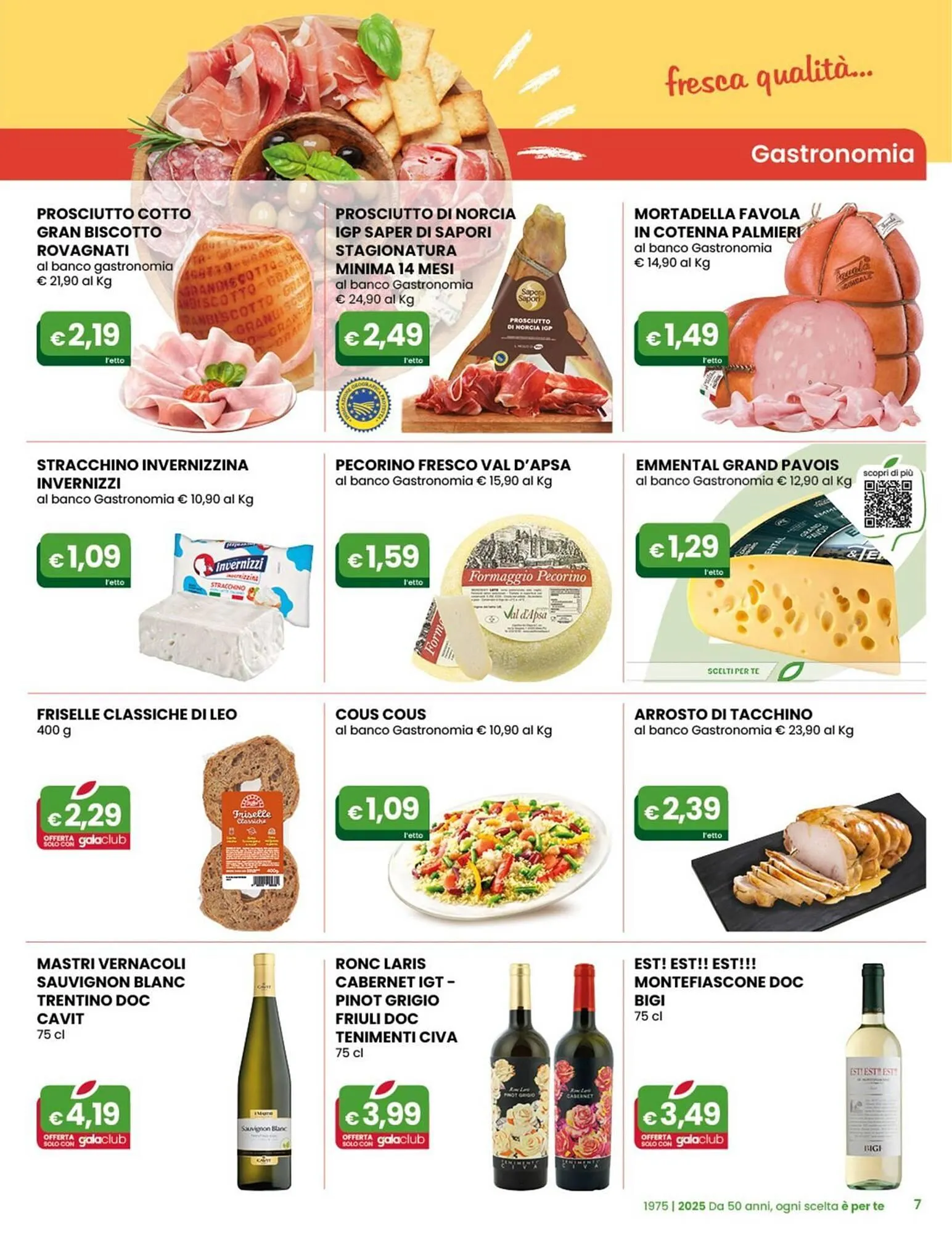 Volantino Gala Supermercati da 2 luglio a 15 luglio di 2025 - Pagina del volantino 7