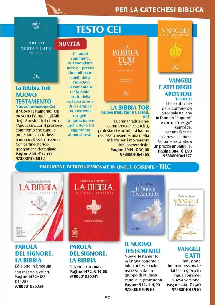 Catechismi & susssidi da 13 gennaio a 31 dicembre di 2025 - Pagina del volantino 59