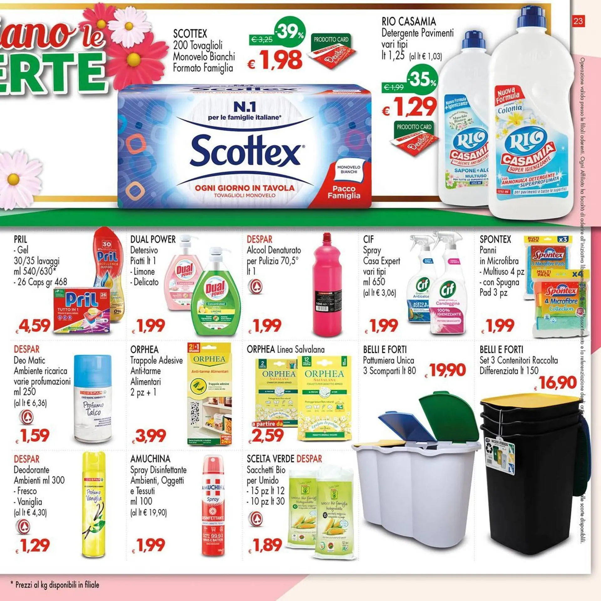 Volantino Despar da 29 febbraio a 14 marzo di 2024 - Pagina del volantino 23