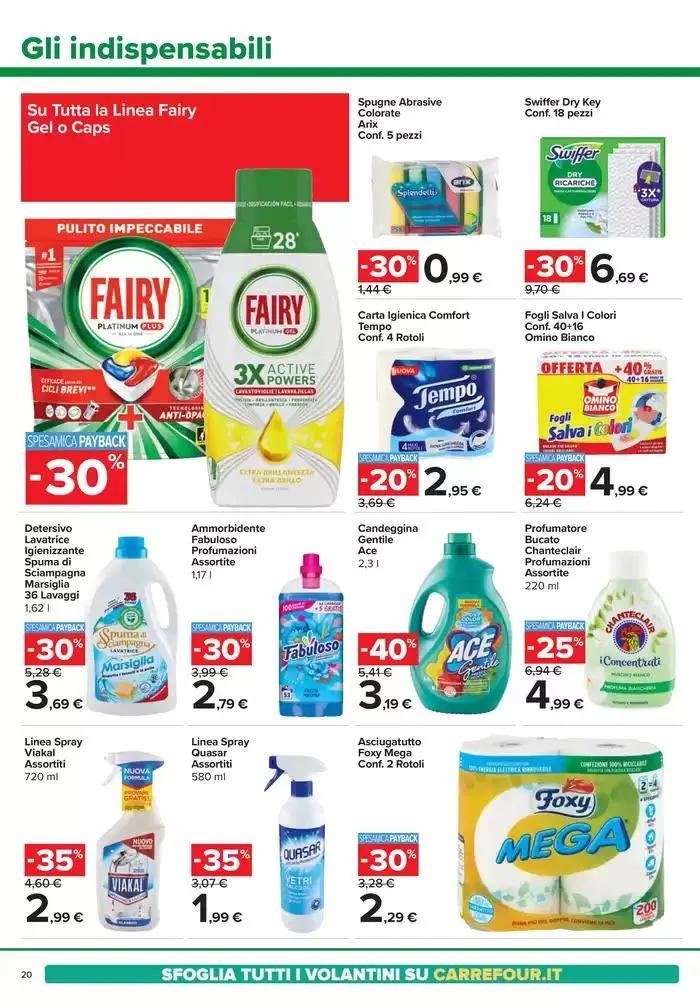 Sconti di pasqua da 3 aprile a 21 aprile di 2025 - Pagina del volantino 20