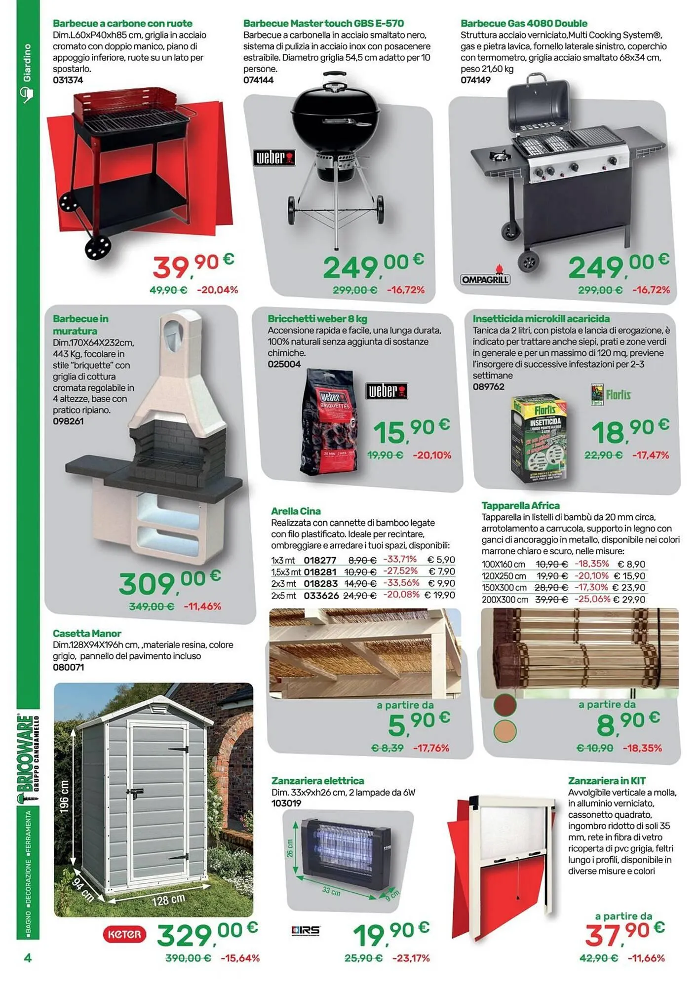Volantino Bricoware da 24 luglio a 17 agosto di 2025 - Pagina del volantino 4