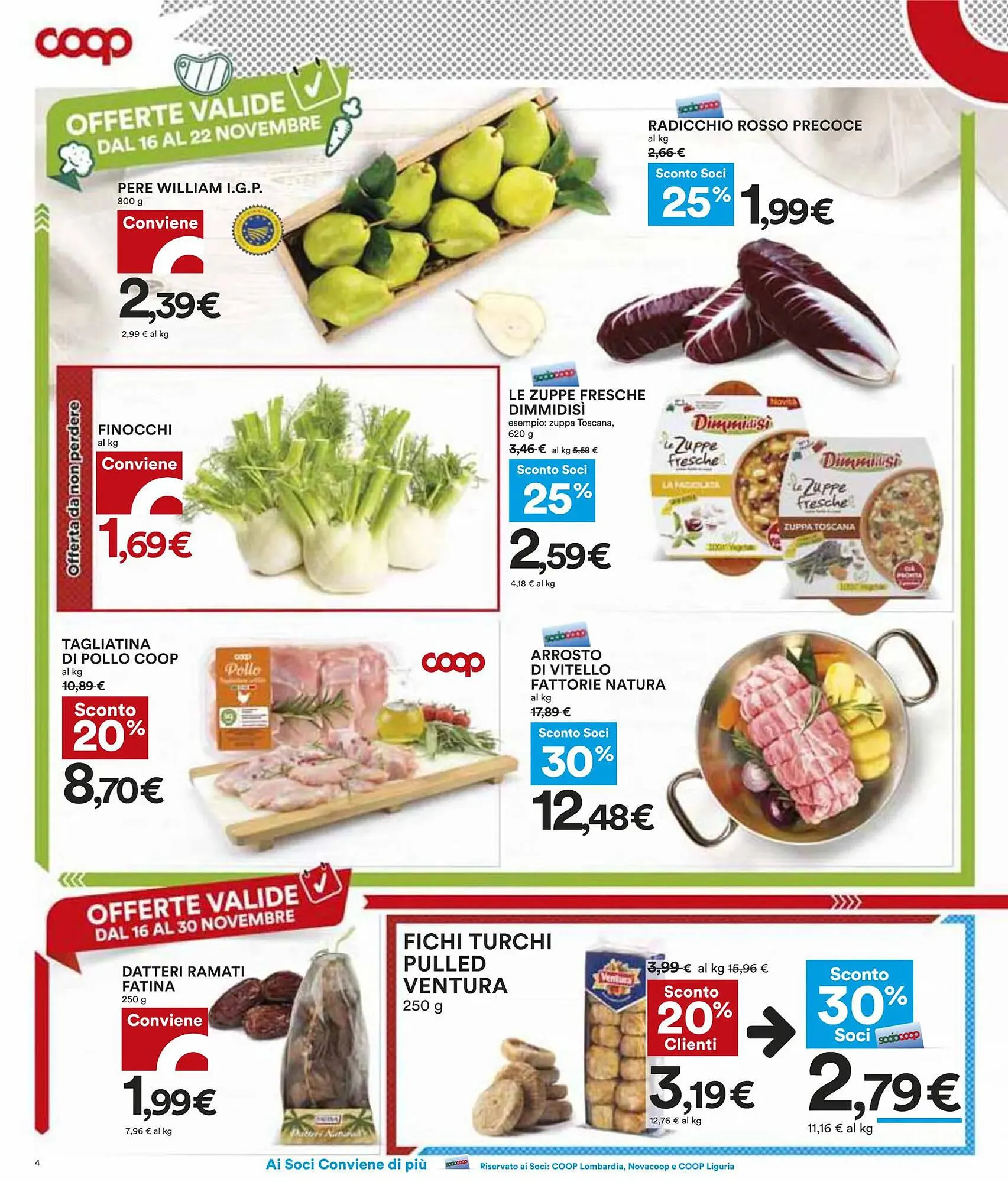 Volantino Coop da 16 novembre a 30 novembre di 2023 - Pagina del volantino 4
