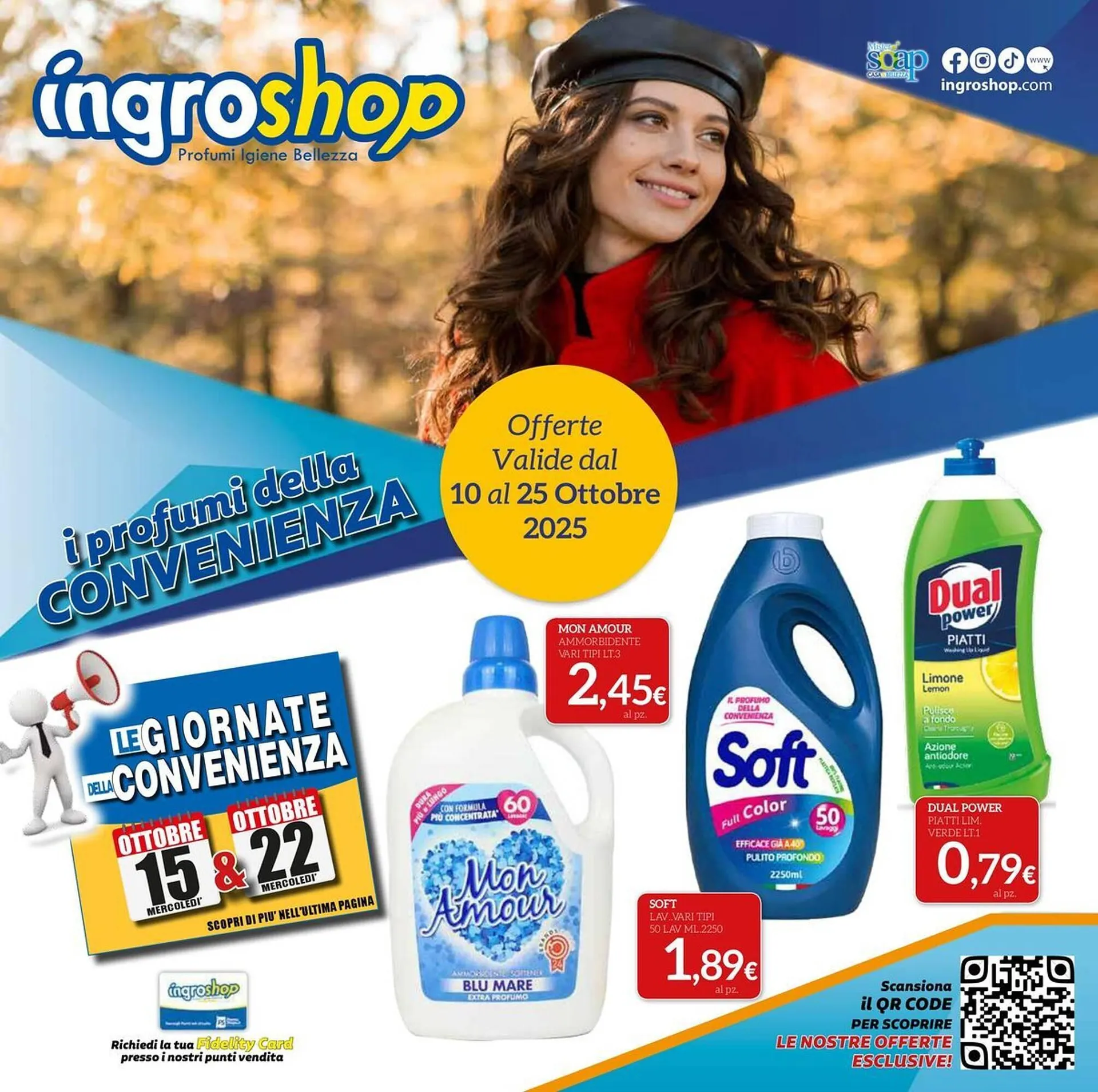 Volantino Ingroshop da 10 ottobre a 25 ottobre di 2025 - Pagina del volantino 1