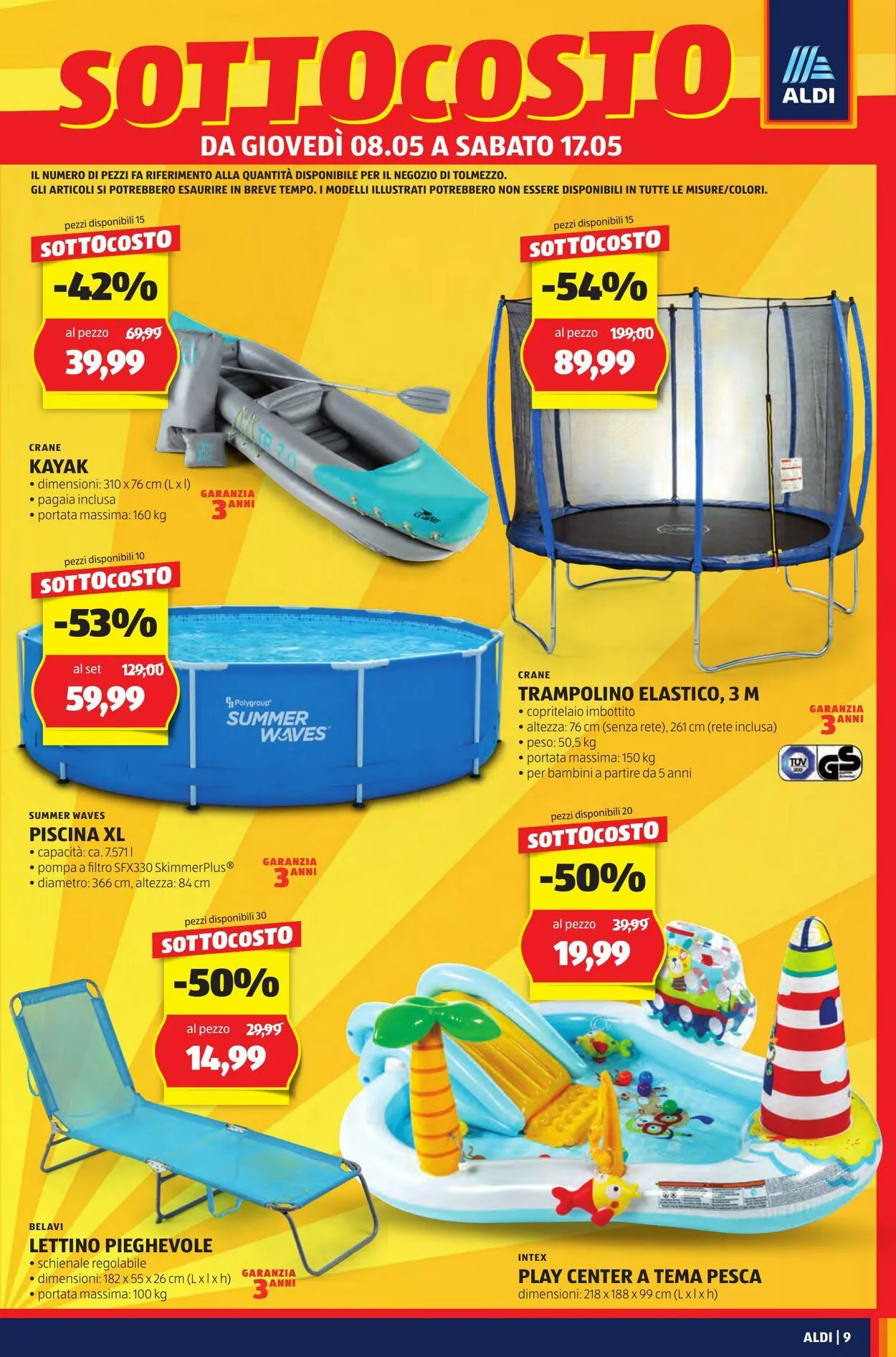 Aldi Volantino attuale da 4 maggio a 18 maggio di 2025 - Pagina del volantino 9