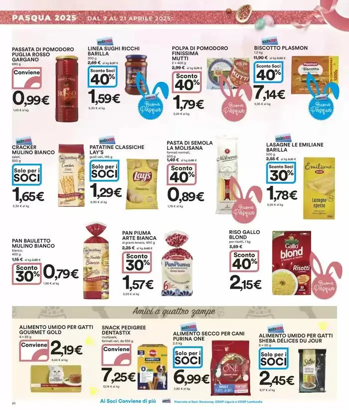 40 prodotti al 40% di sconto da 7 aprile a 21 aprile di 2025 - Pagina del volantino 20
