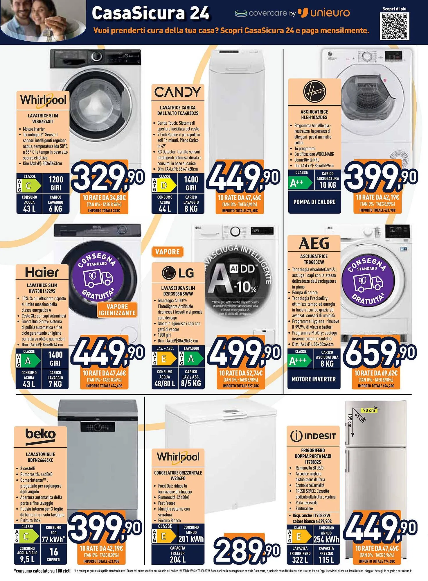 Volantino Unieuro da 2 aprile a 17 aprile di 2025 - Pagina del volantino 18