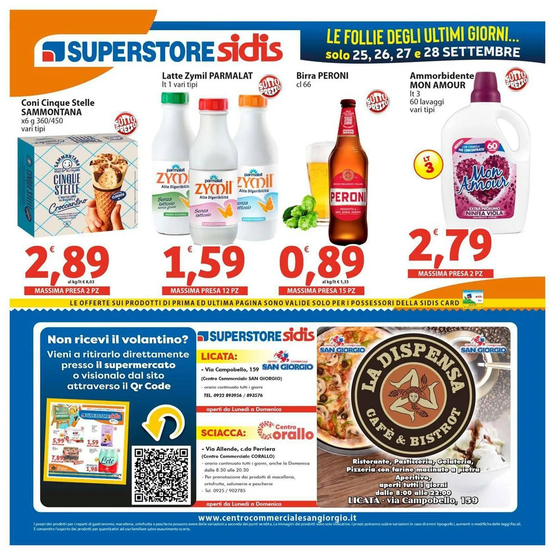 Volantino Sidis da 22 settembre a 28 settembre di 2025 - Pagina del volantino 20