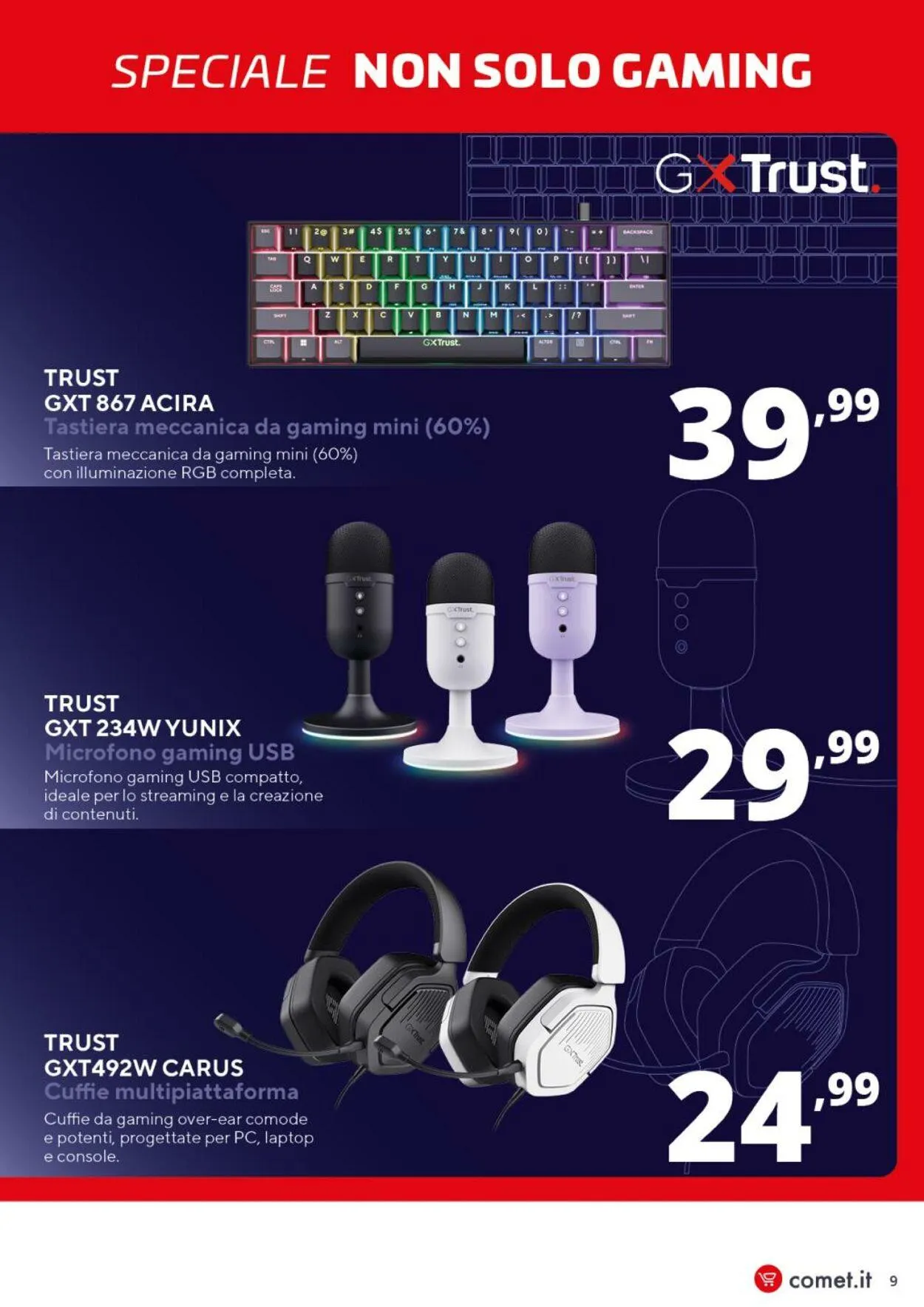 Comet Volantino attuale da 28 maggio a 9 giugno di 2025 - Pagina del volantino 9