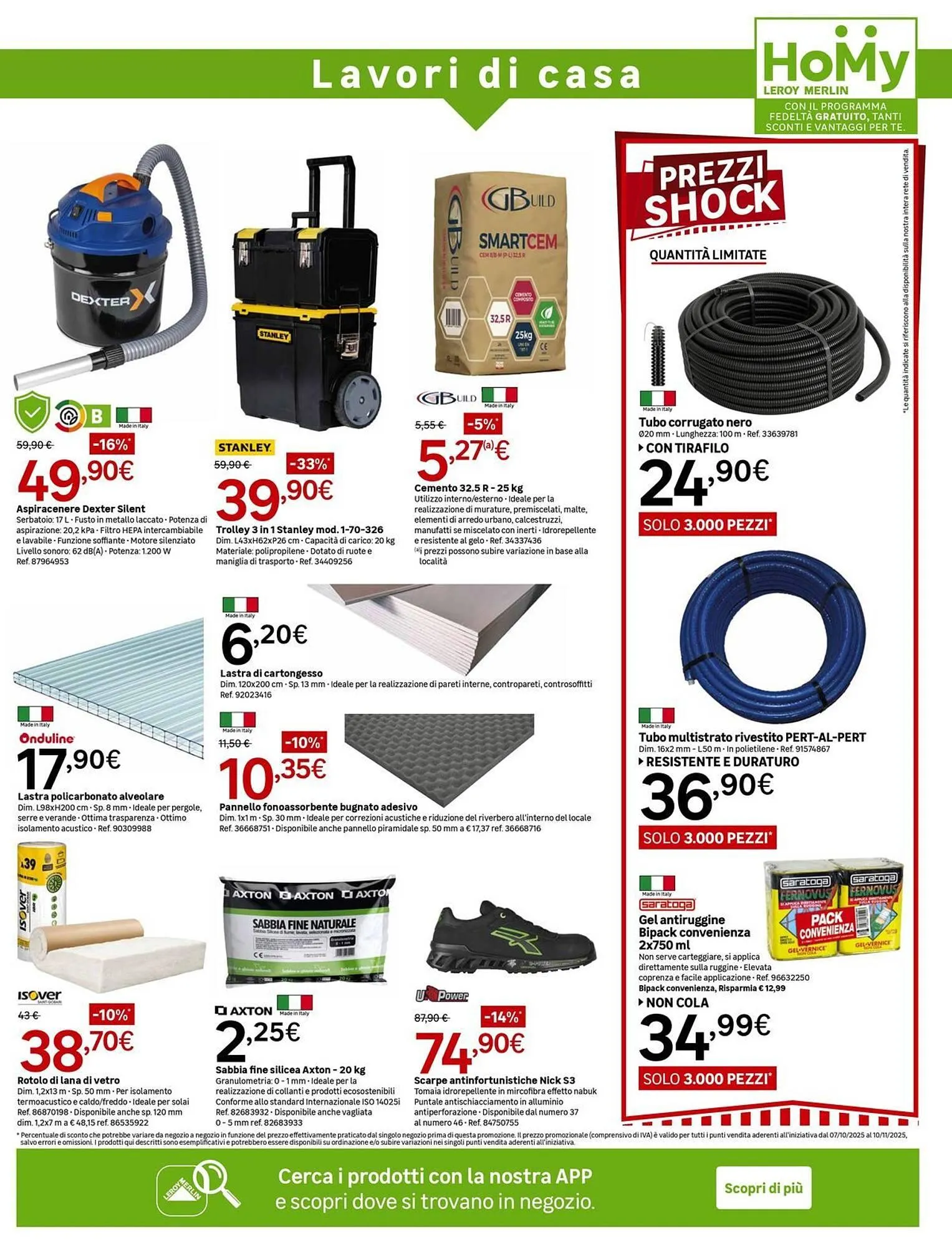 Volantino Leroy Merlin da 7 ottobre a 10 novembre di 2025 - Pagina del volantino 17