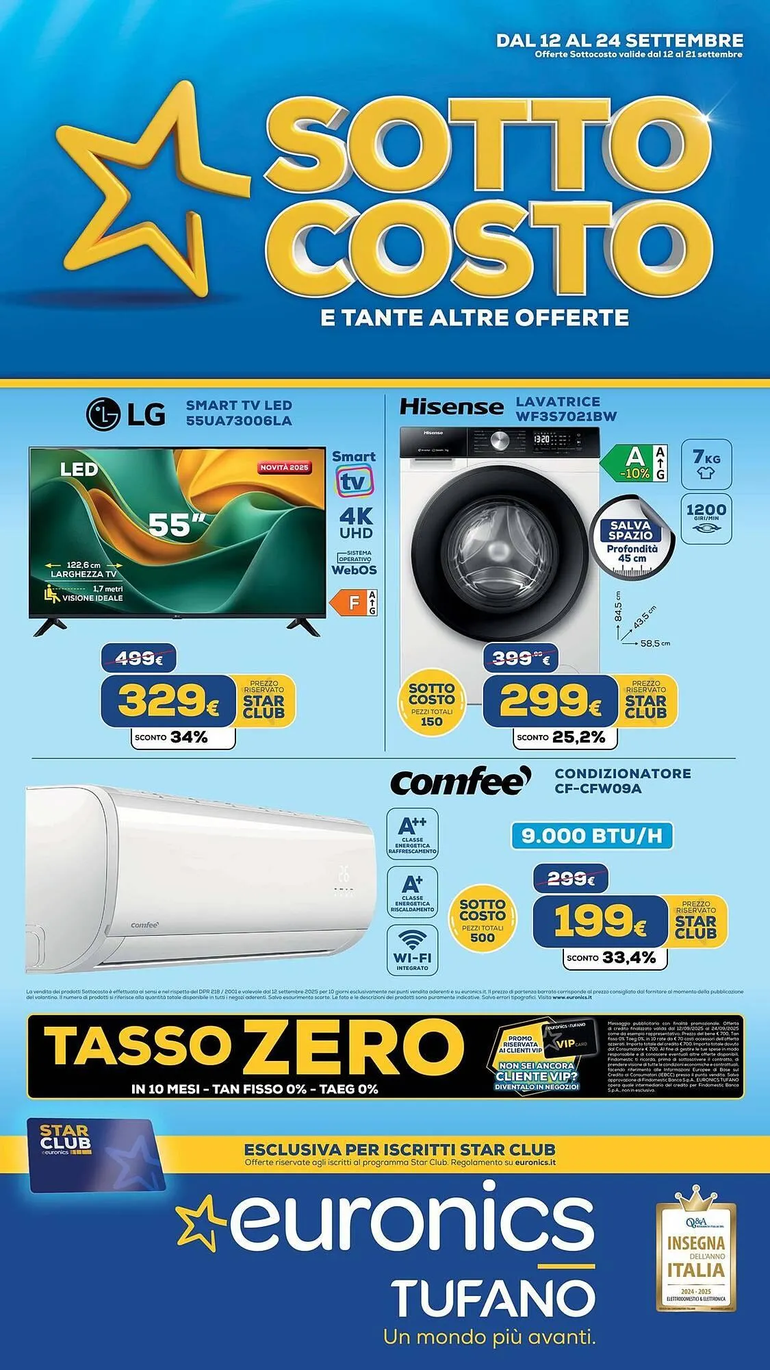Volantino Euronics da 15 settembre a 24 settembre di 2025 - Pagina del volantino 1