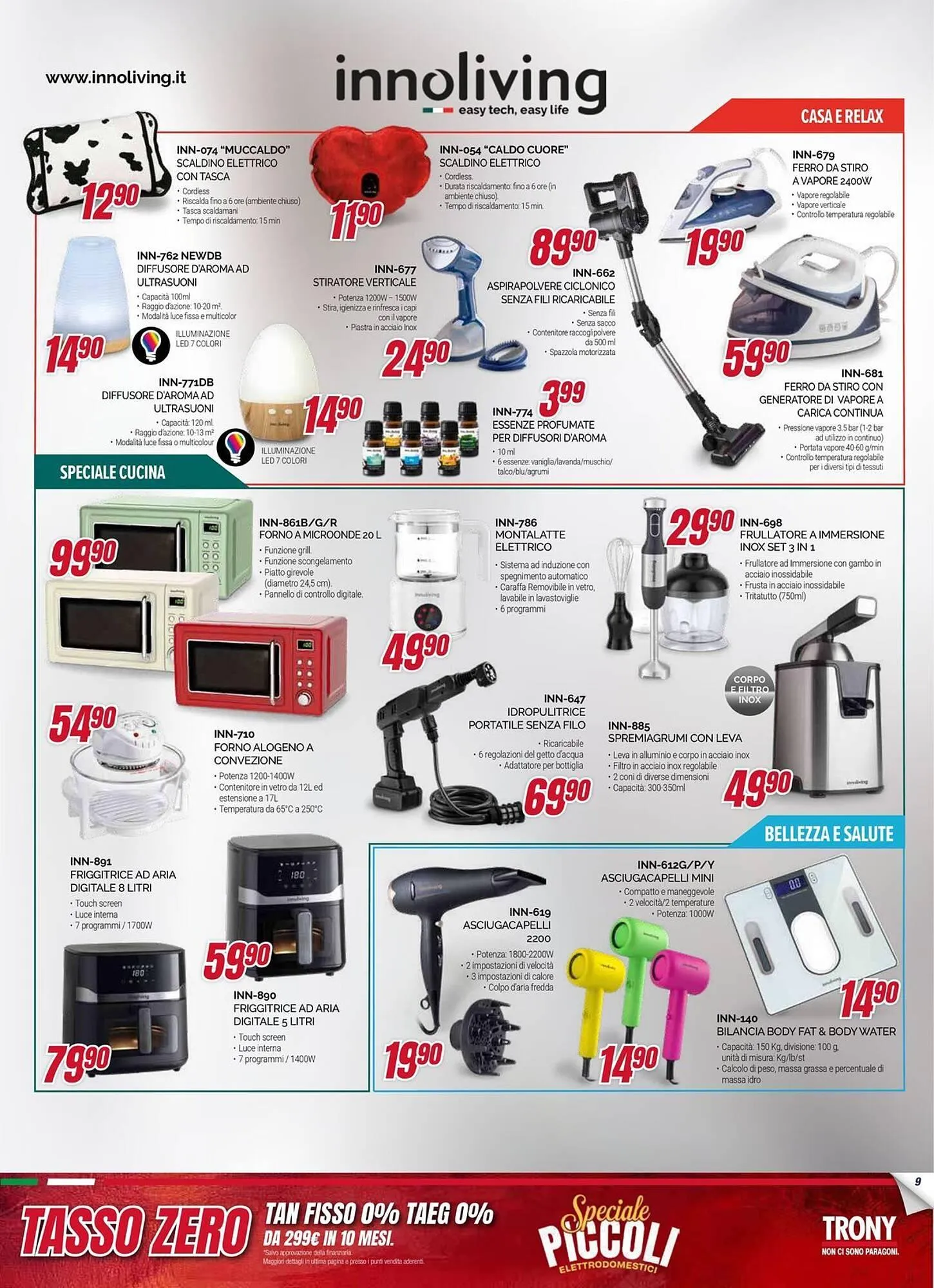 Volantino Trony da 9 dicembre a 24 dicembre di 2025 - Pagina del volantino 9