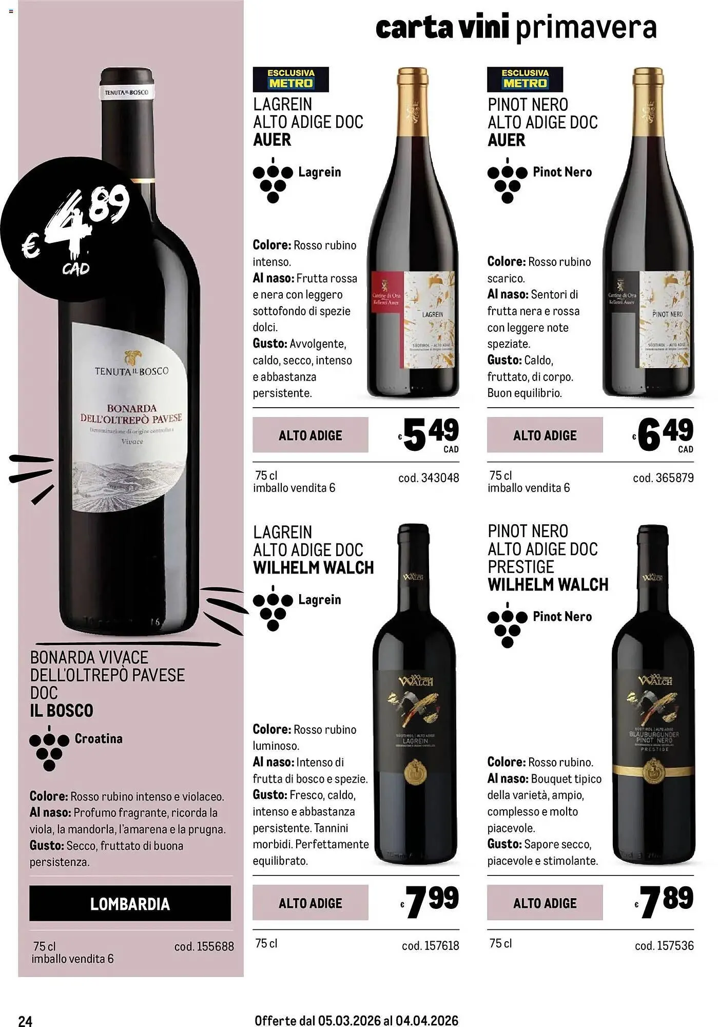 Volantino Metro da 5 marzo a 4 aprile di 2026 - Pagina del volantino 24